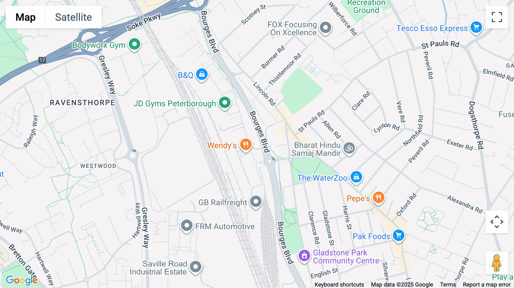 Click for interative map of The Avenue by Haatch Desks, Maskew Avenue, Peterborough, Peterborough