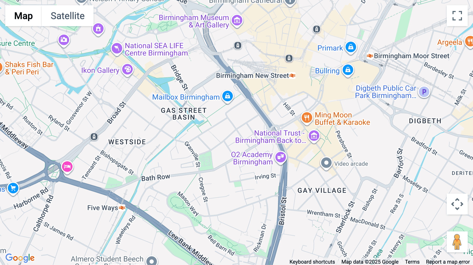 Click for interative map of Lonsdale House, 52 Blucher Street, Birmingham, Birmingham