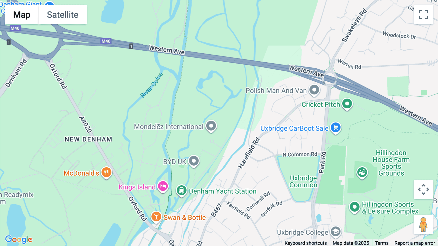 Click for interative map of Building 4, Uxbridge Business Park, Sanderson Road, Uxbridge UB8 1DH, Uxbridge
