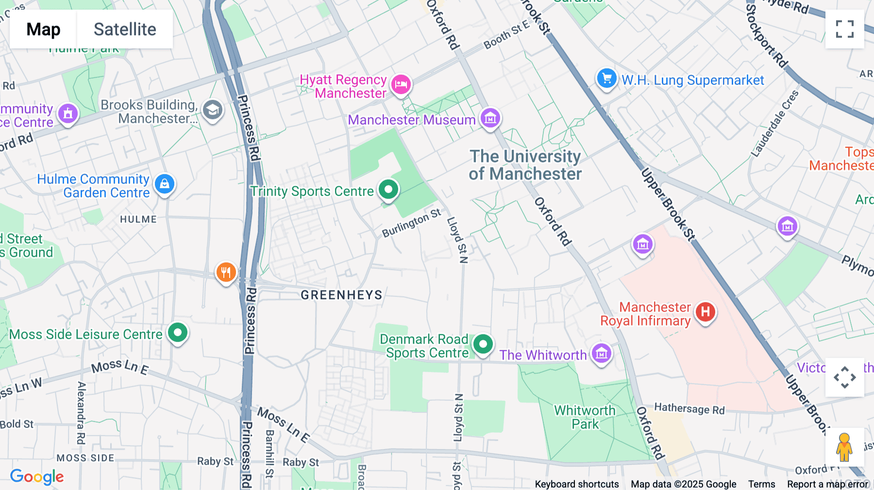 Click for interative map of Bright Building, Pencroft Way, Manchester, Manchester