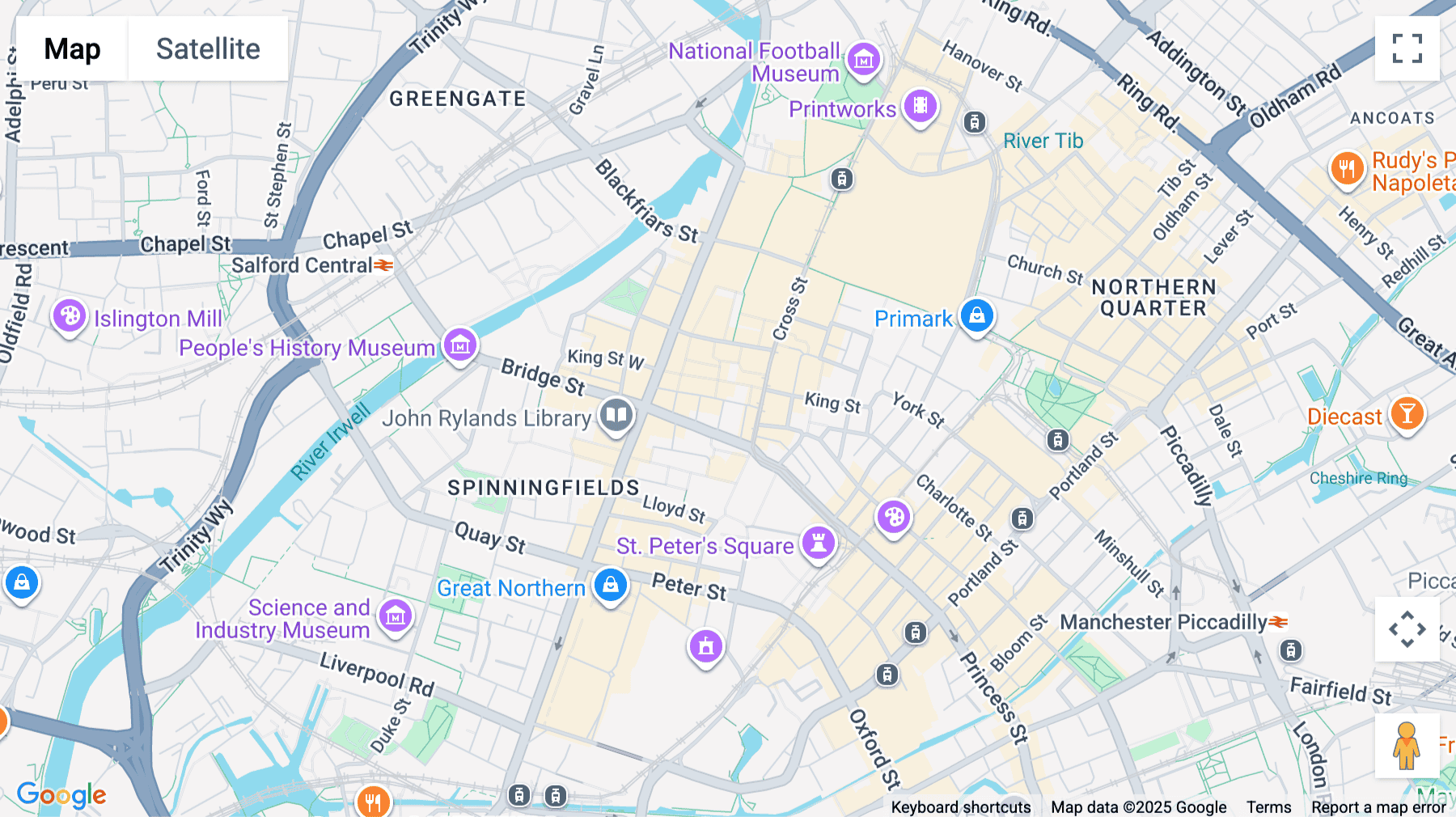 Click for interative map of 1st Floor, 11 St James’s Square, Manchester, M2 6DN, Manchester