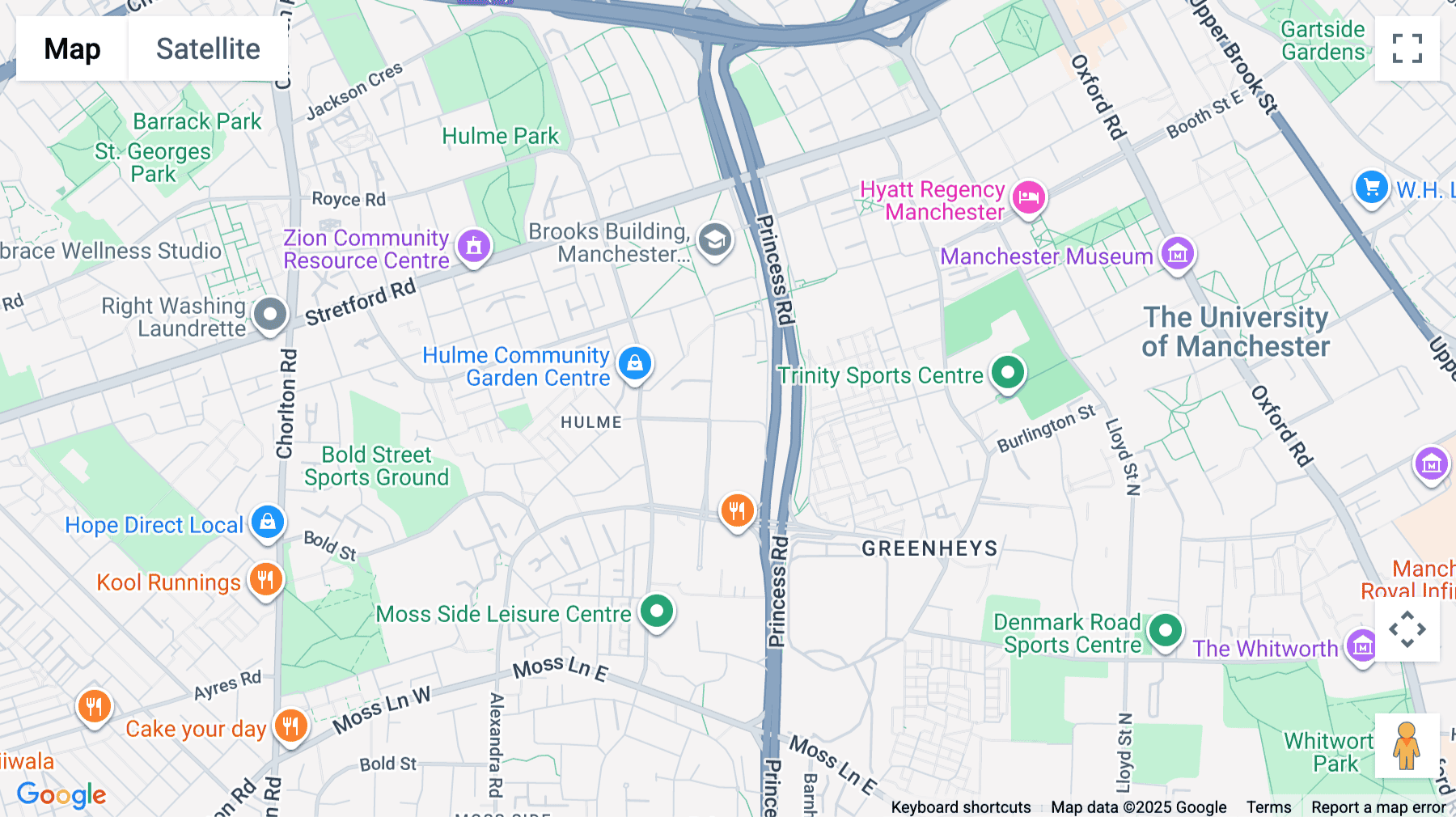 Click for interative map of Turing House, Archway 5, Manchester