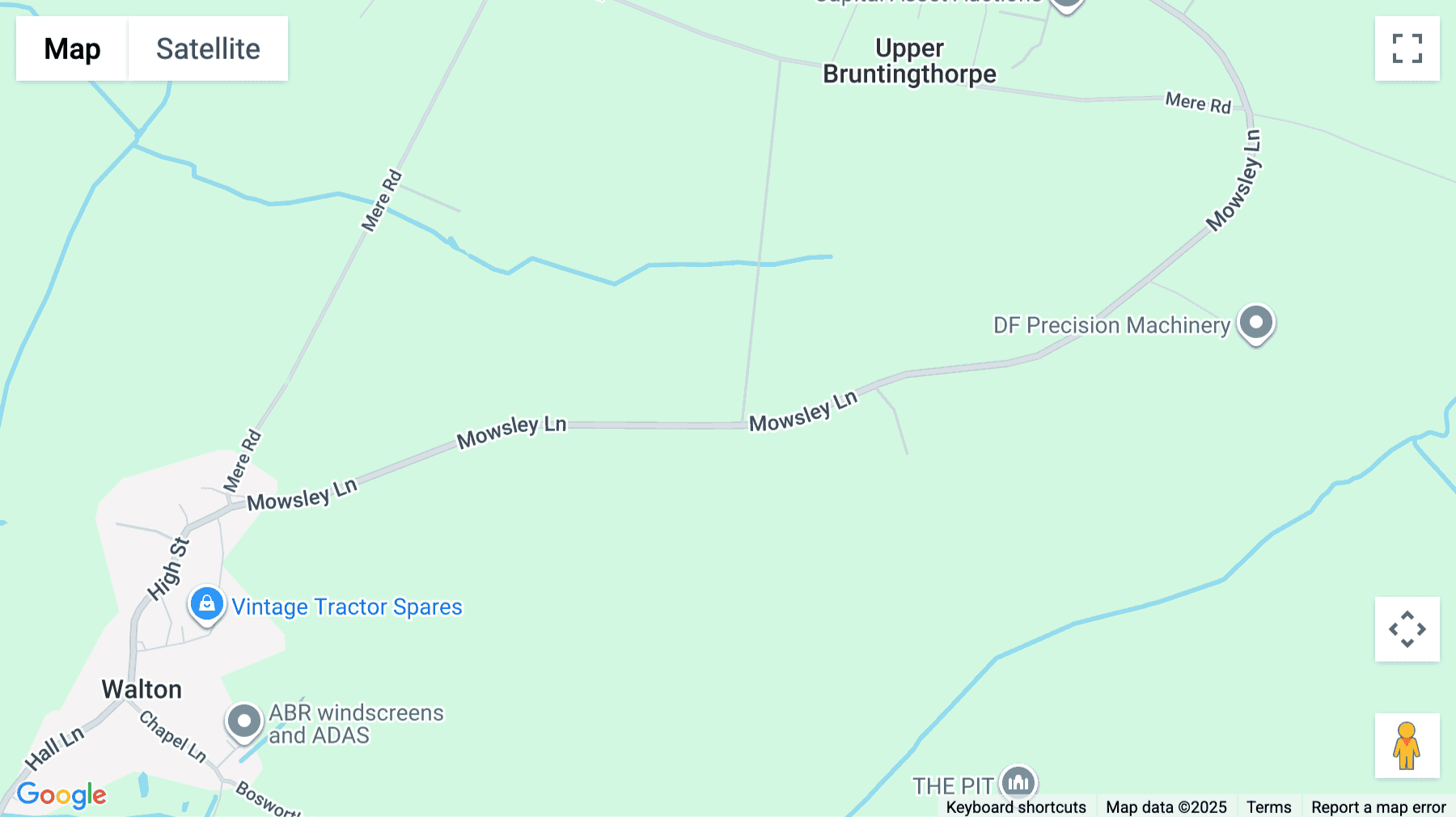 Click for interative map of Bridgemere Farm, Leicester