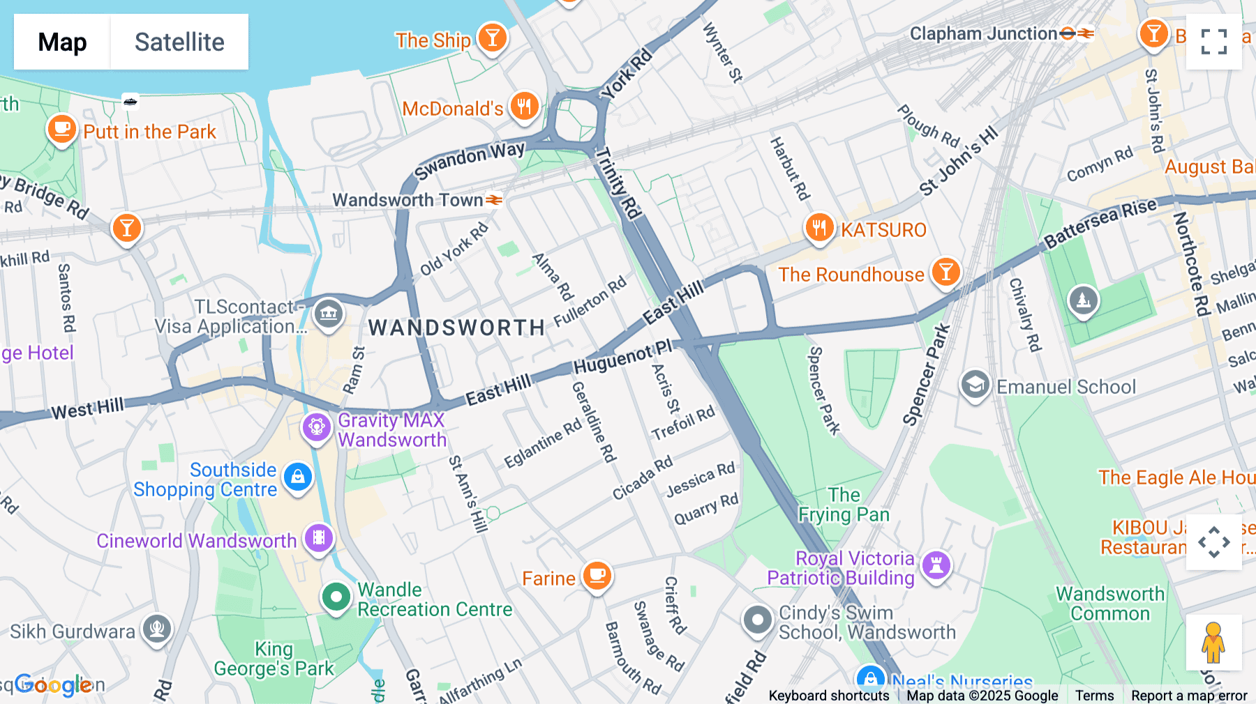 Click for interative map of Huguenot Place, 17 Heneage Street, London