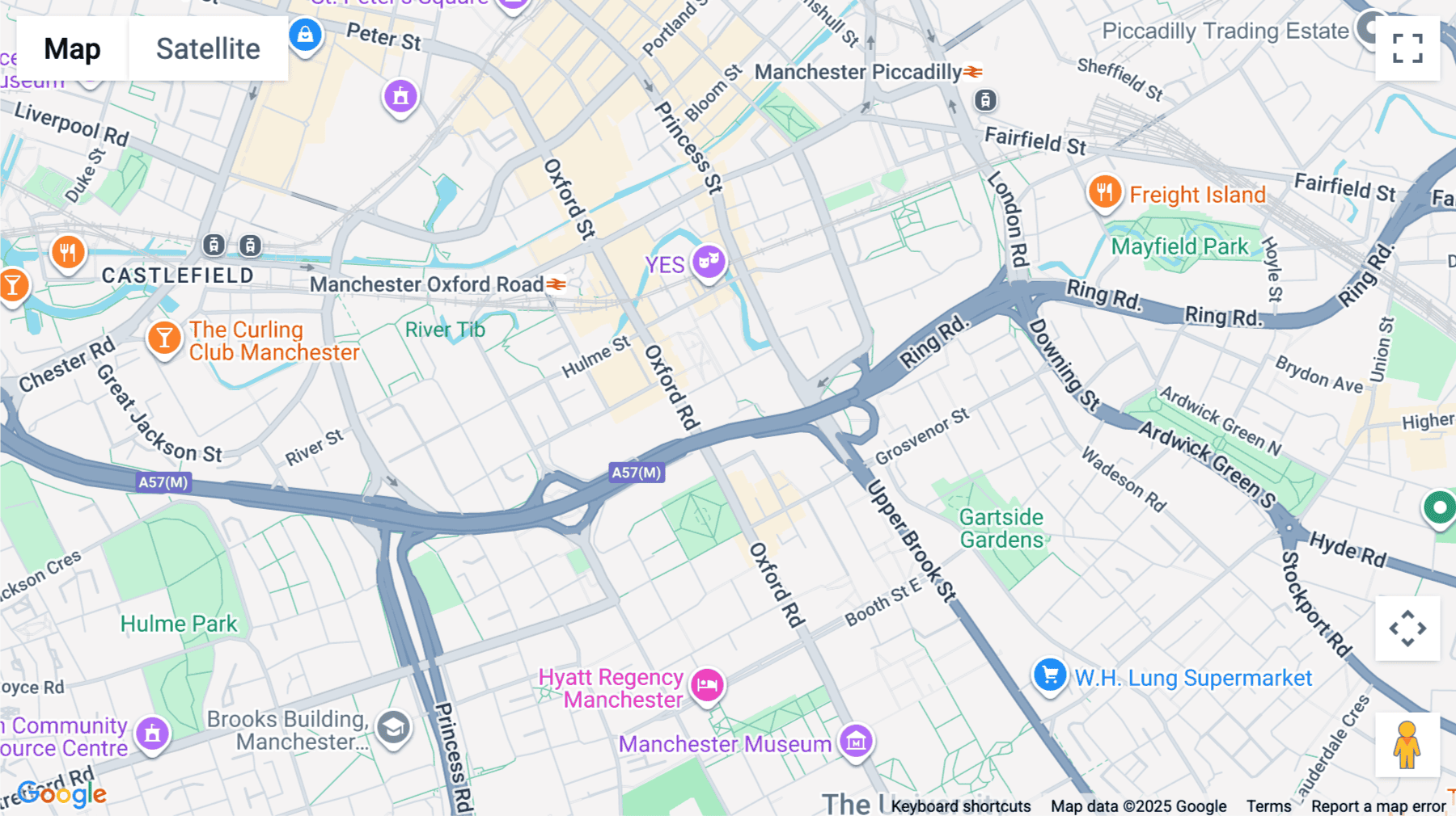 Click for interative map of No. 2 Circle Square, Oxford Road, Manchester, Manchester