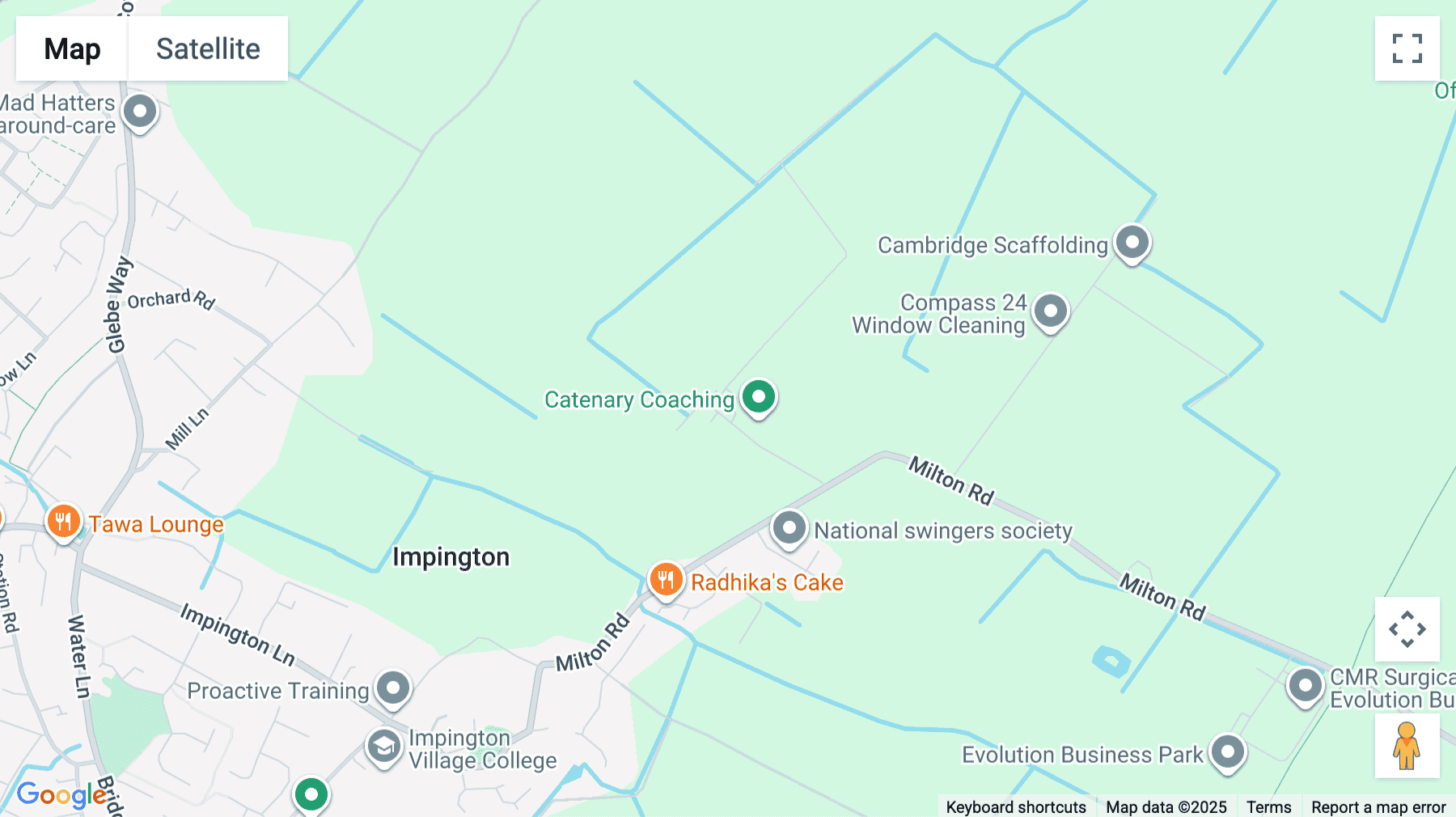 Click for interative map of Tile Barn, Manor Farm, Milton Road, Impington, Cambridge