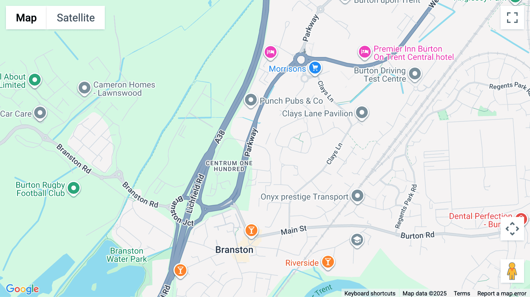 Click for interative map of Ninth Avenue, Burton Upon Trent, Burton Upon Trent