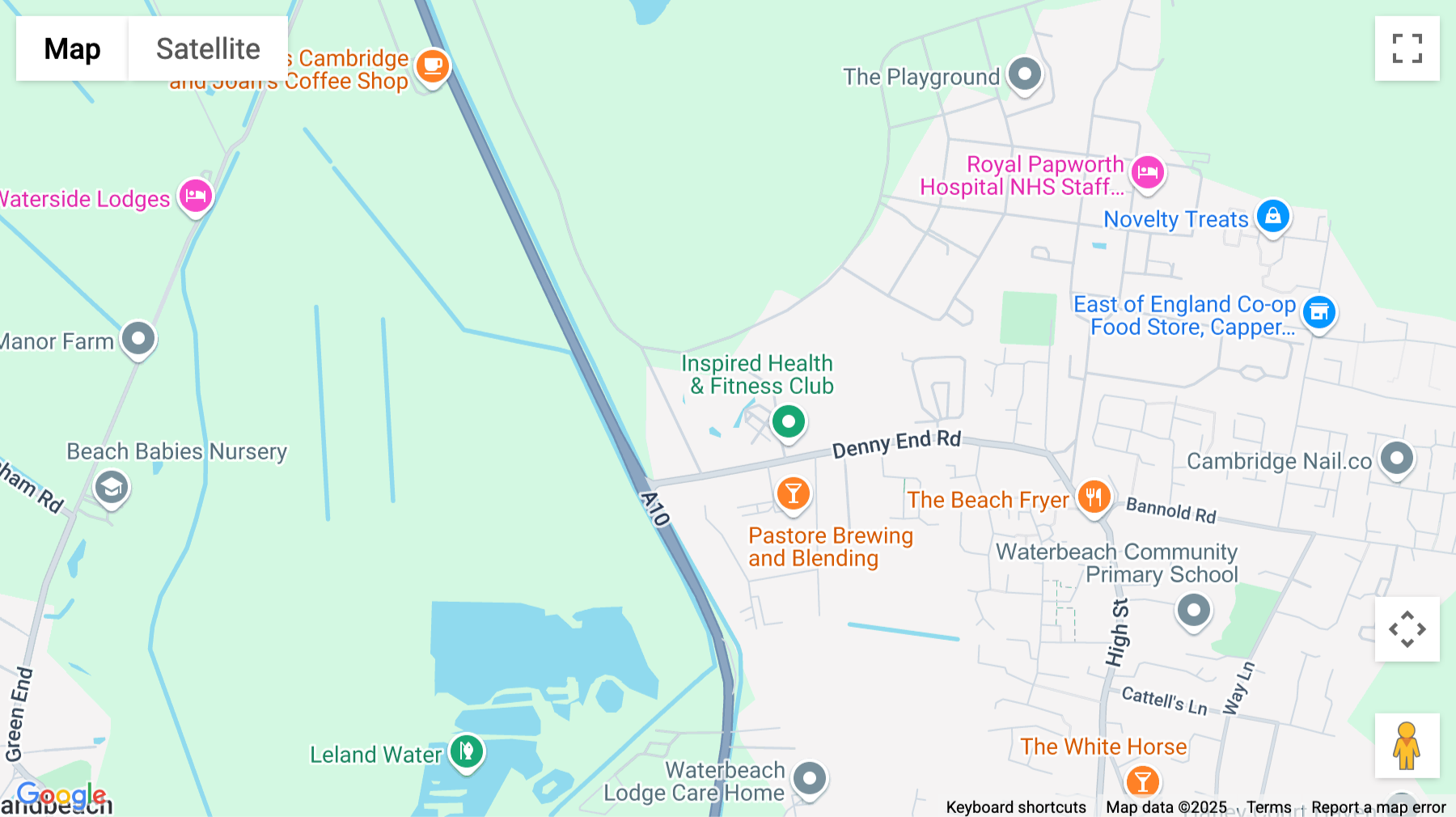 Click for interative map of Cambridge Innovation Park, Denny End Road, Waterbeach, Cambridge, Cambridge