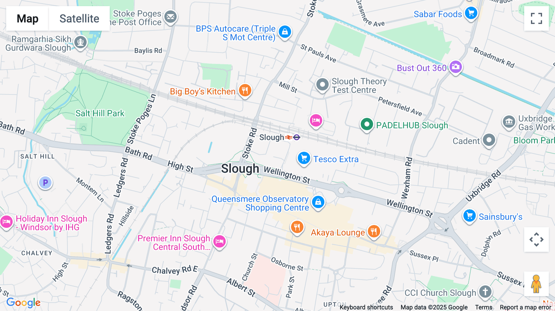 Click for interative map of No 2 The Future Works, Slough, Slough