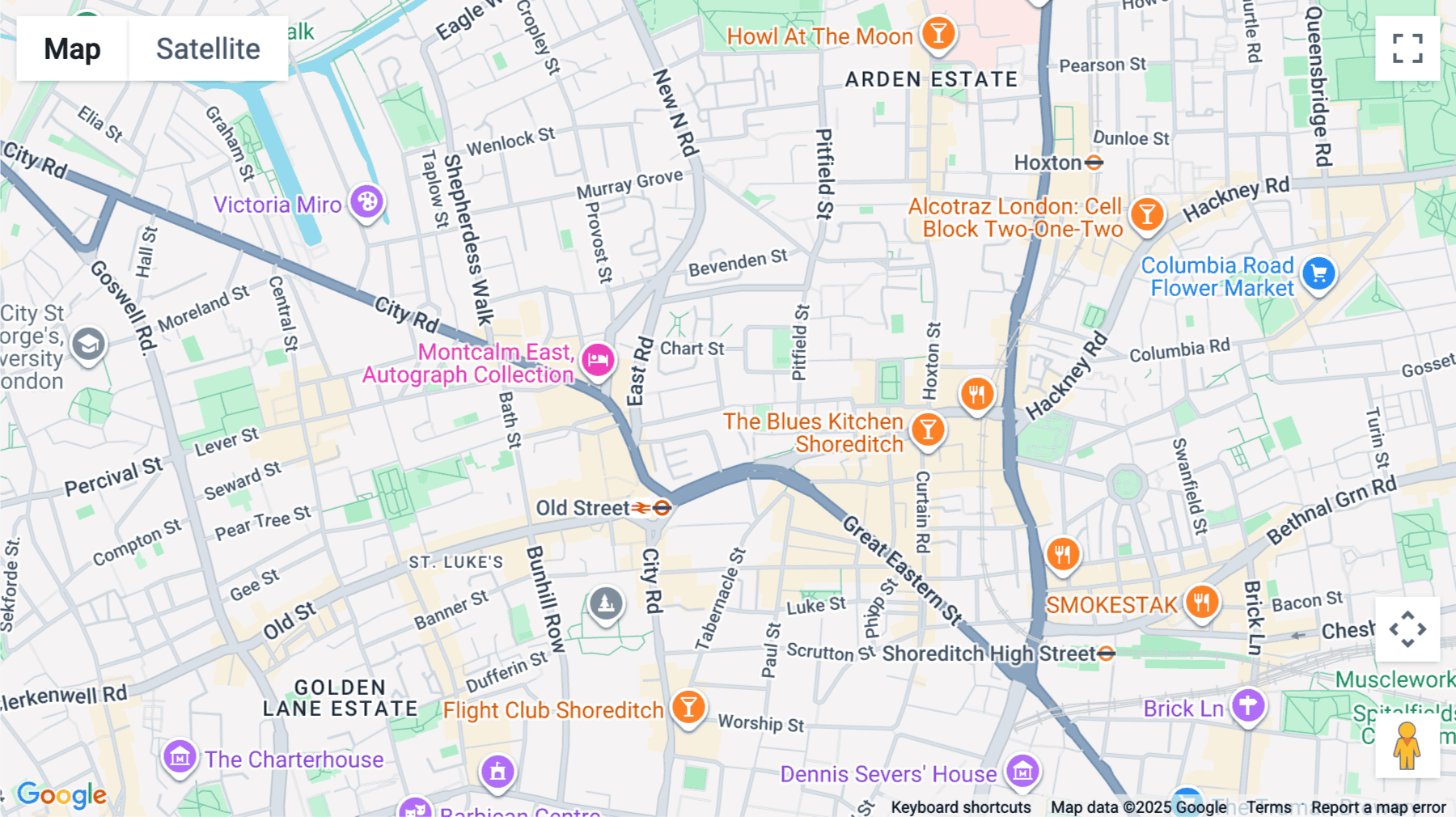 Click for interative map of 3rd Floor, Verse Building, 18 Brunswick Place, London