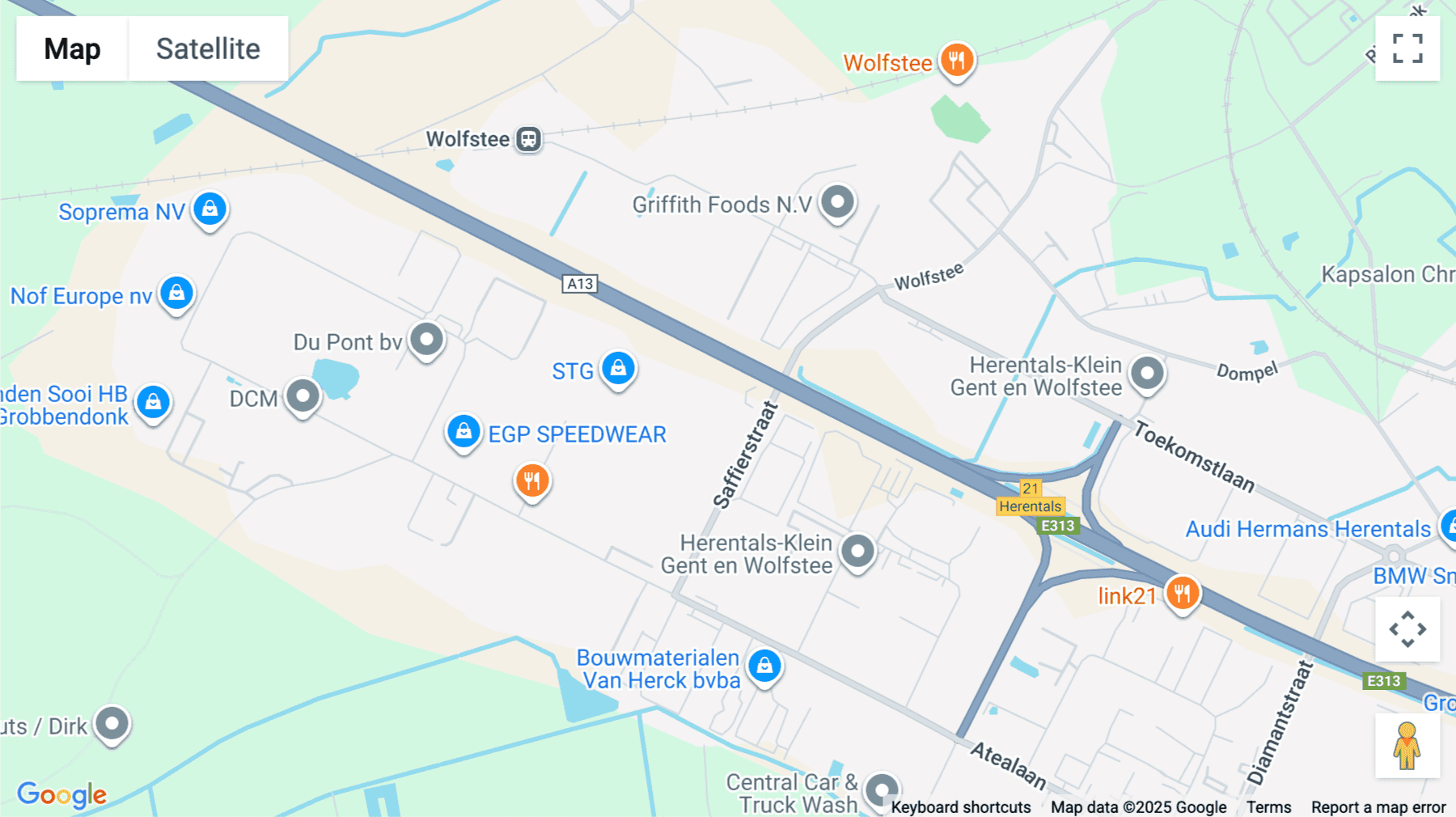 Click for interative map of Atealaan 34, Herentals