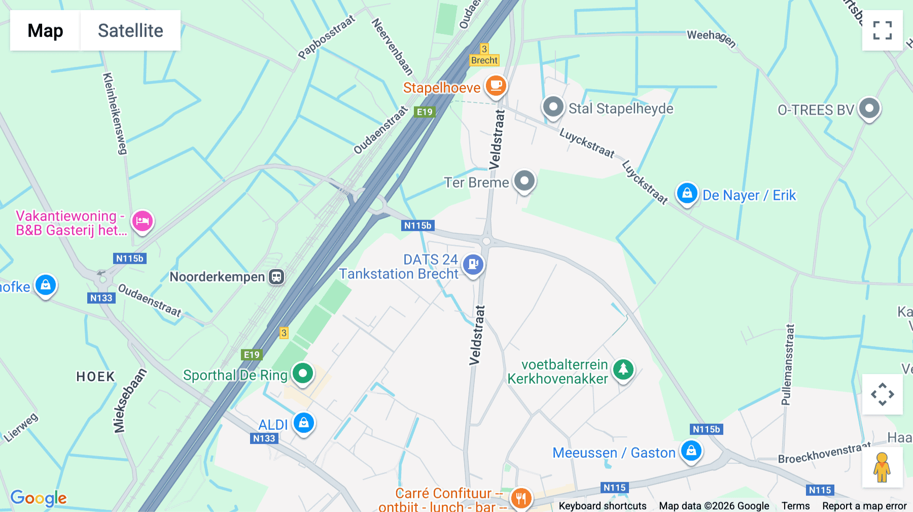 Click for interative map of Regus Brecht, Ringlaan 17/A, Brecht