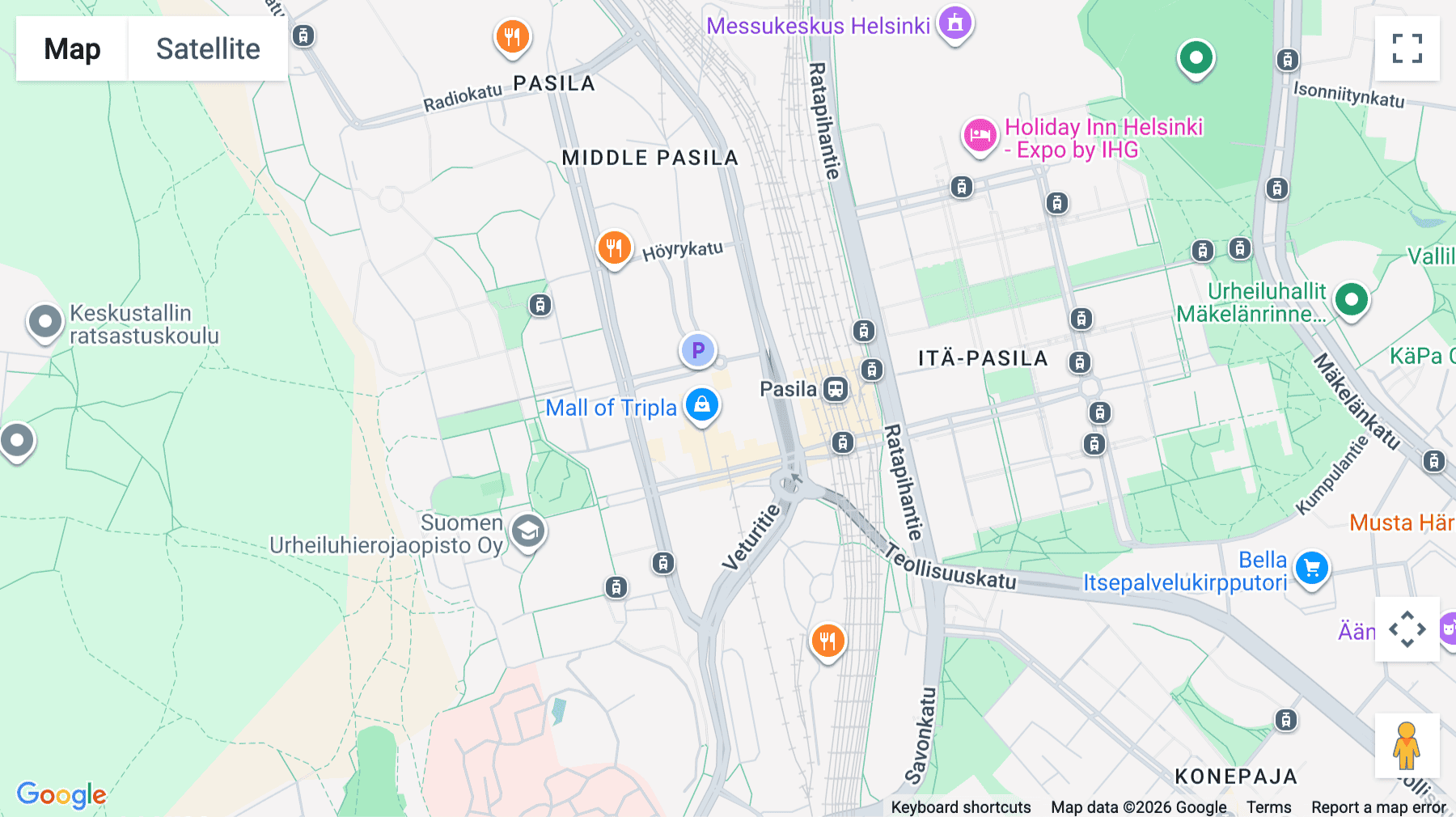Click for interative map of Firdonkatu 2, Helsinki