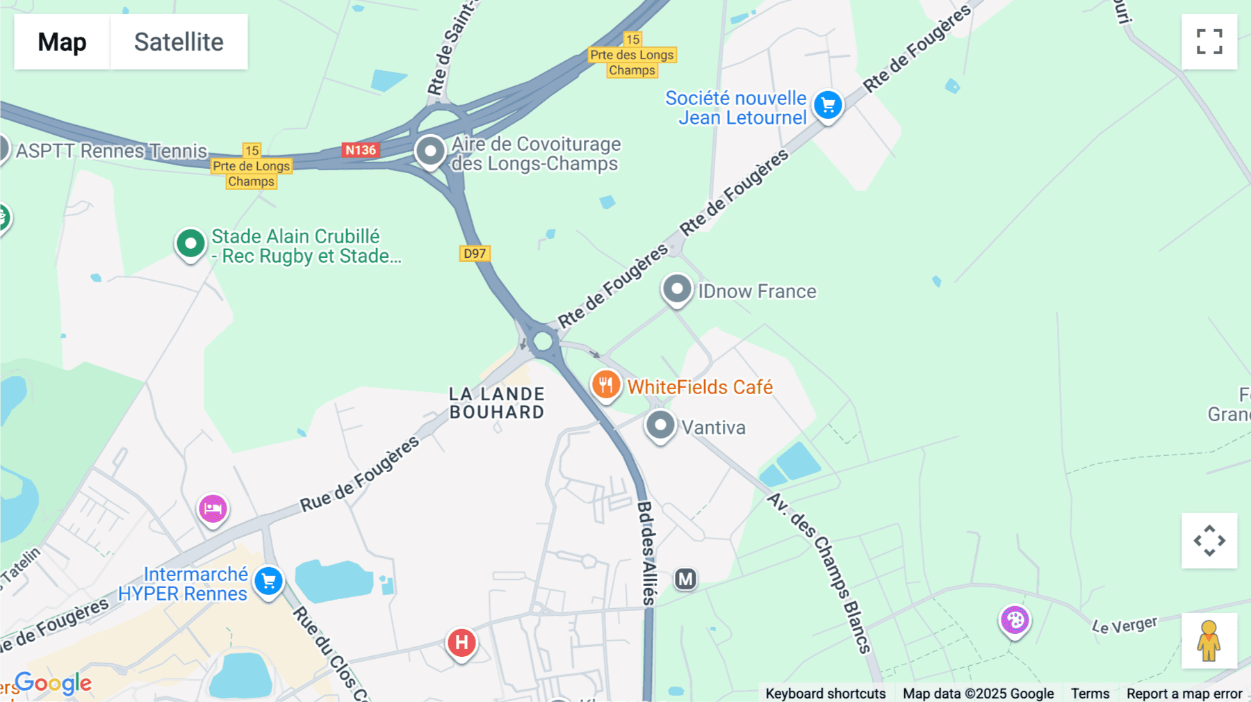 Click for interative map of Rue Claude Chappe, Cesson-Sévigné