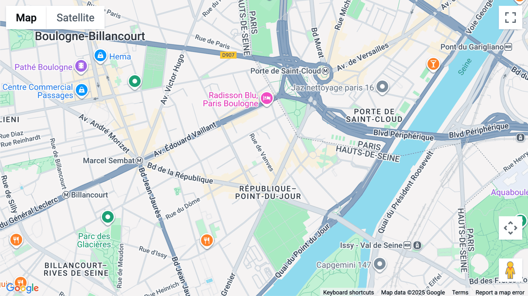 Click for interative map of 15 Rue de Vanves, Paris