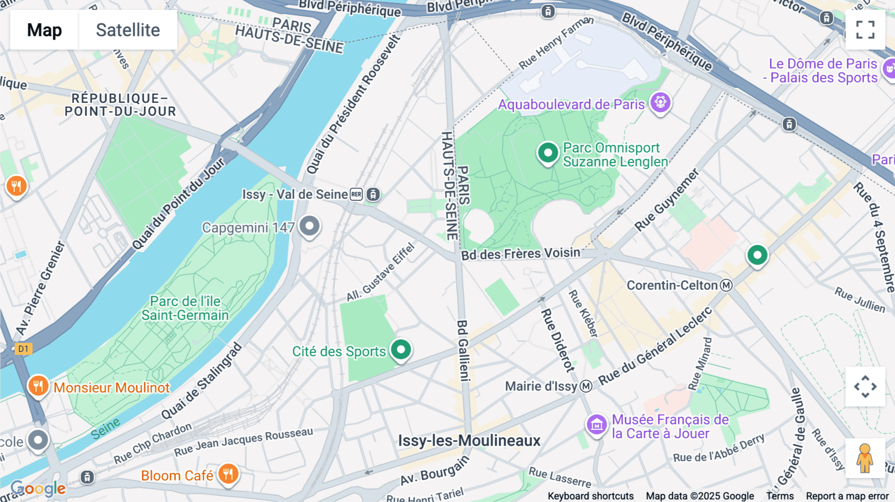 Click for interative map of 24-32 Boulevard Galliéni, Issy les Moulineaux, Issy-Les-Moulineaux