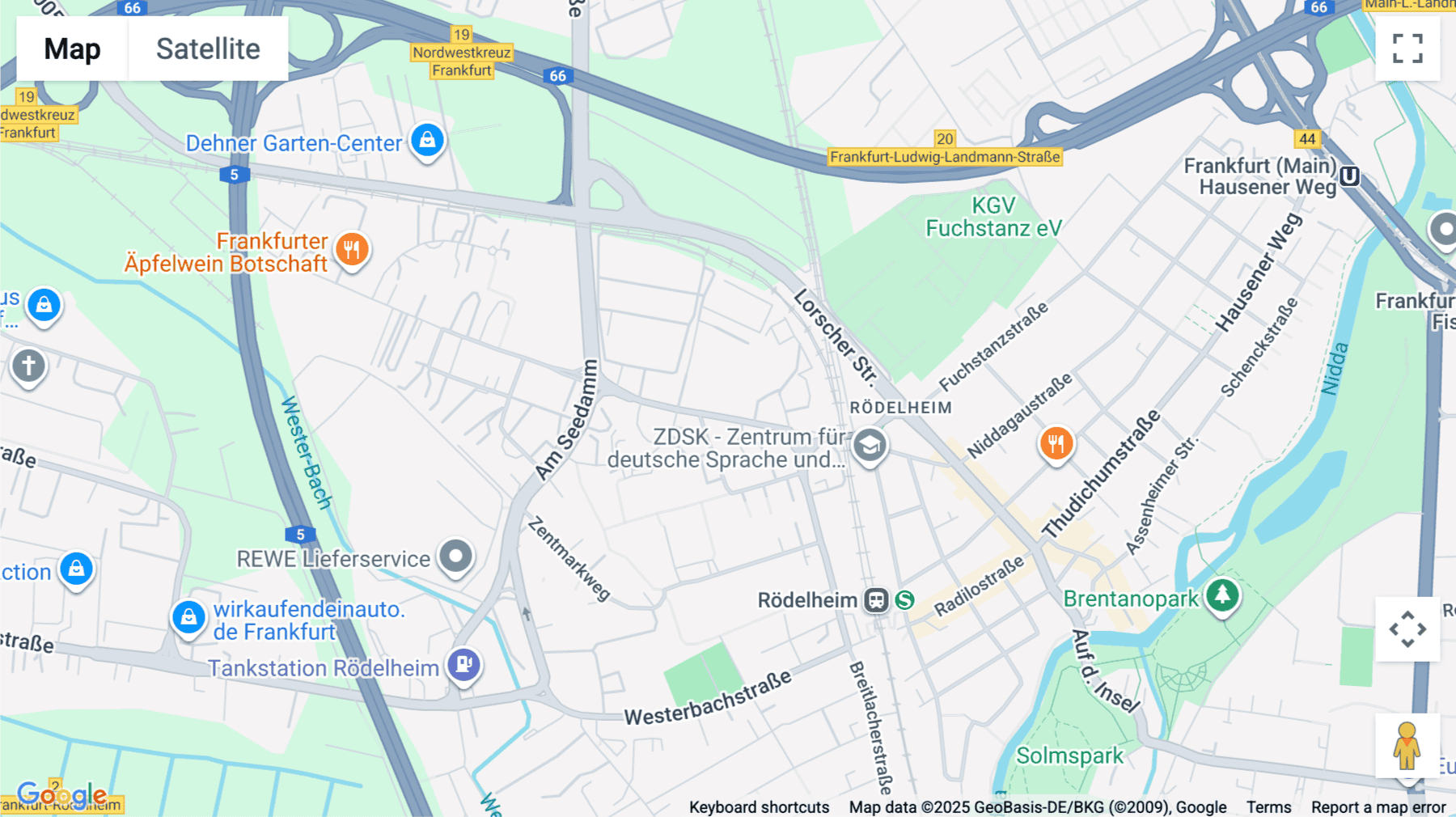 Click for interative map of Eschborner Landstraße 42-50, Etage 3, Haus B, Frankfurt