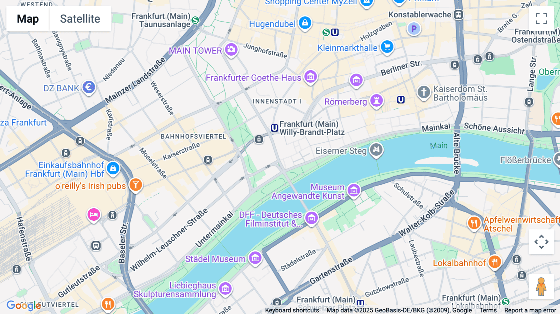 Click for interative map of Neue Mainzer Straße 6-10, Frankfurt