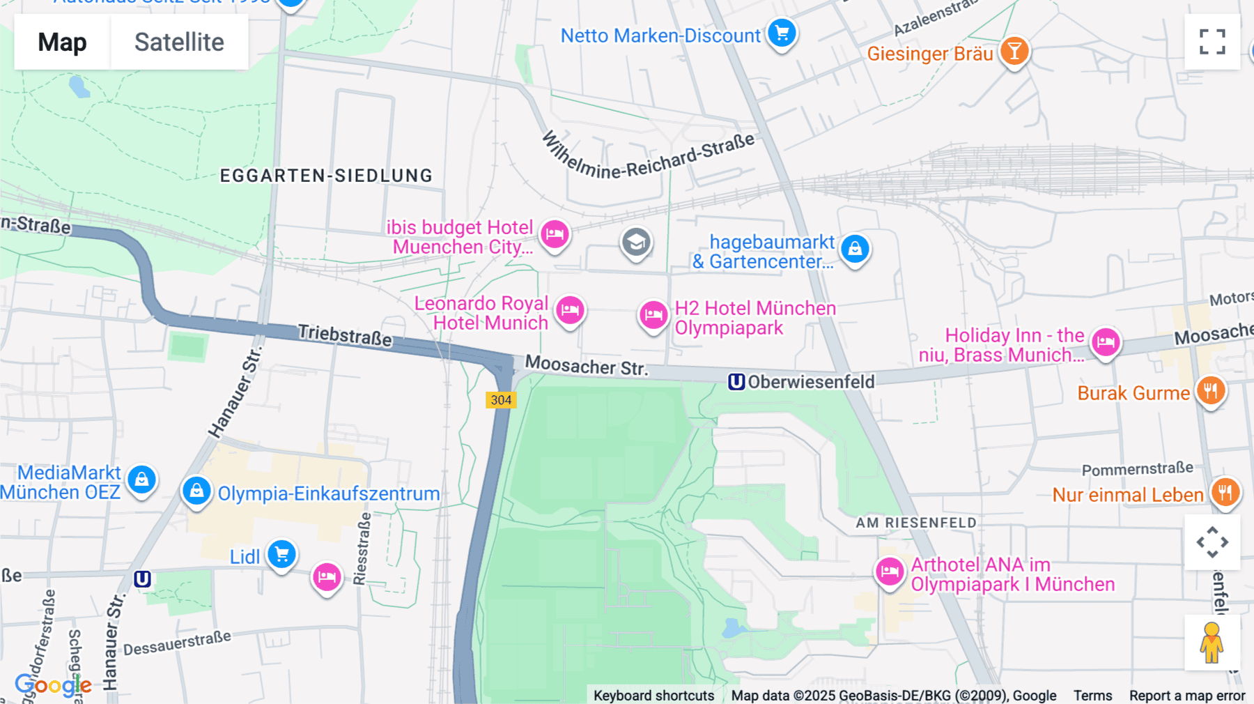 Click for interative map of GF, 1st, 2nd, 3rd floor, Moosacher Strasse 82a, Munich