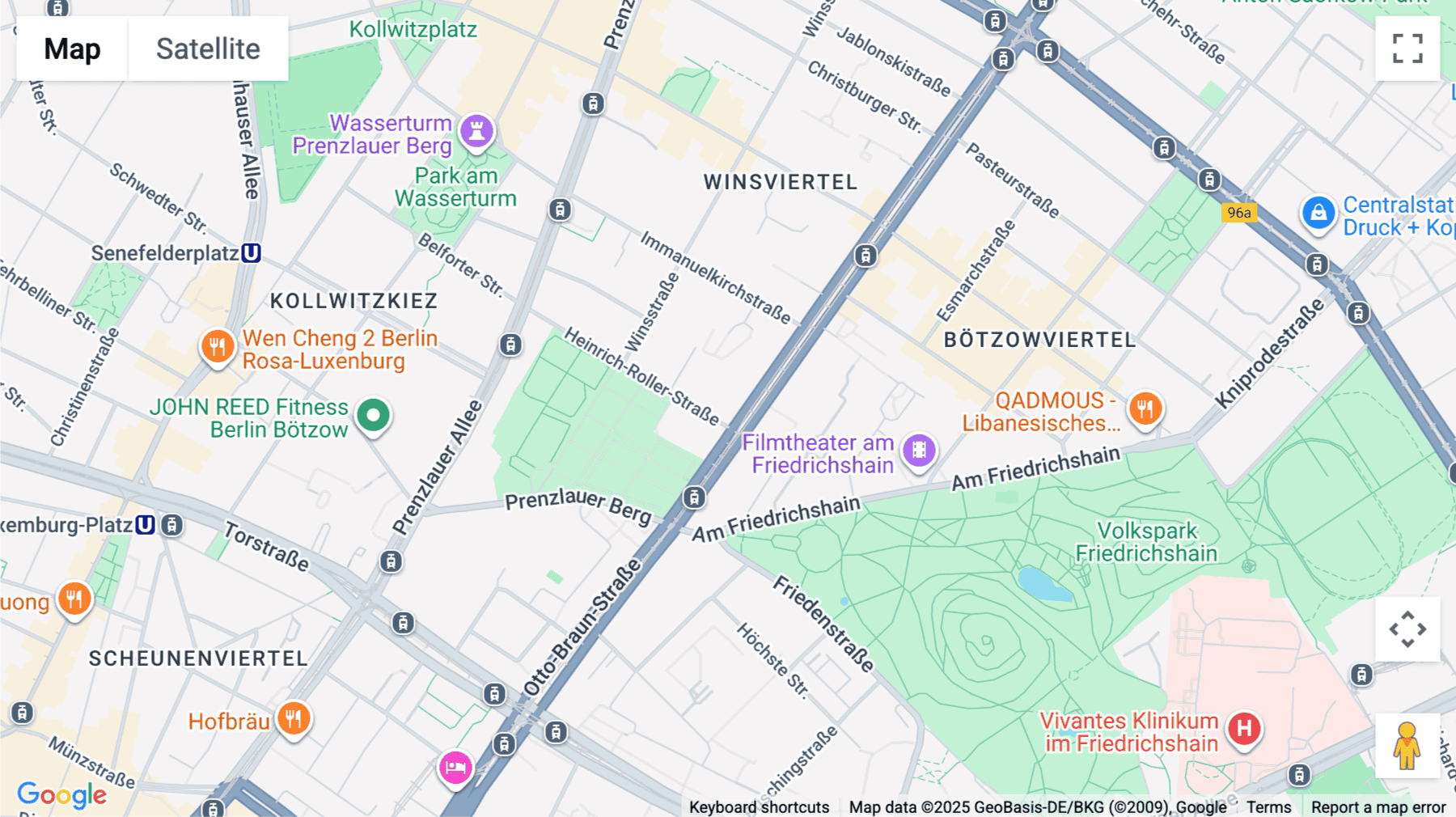 Click for interative map of GF, 1st, 2nd, 3rd, 4th, 5th Floor, Greifswalder Straße 226, Berlin