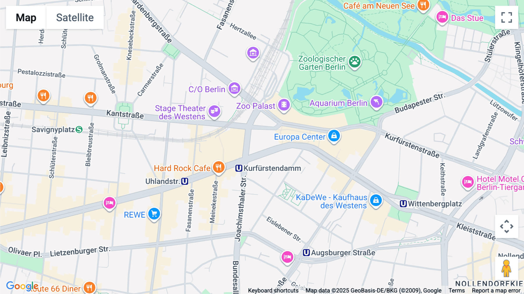 Click for interative map of KUD15 Gloria Berlin, Kurfürstendamm 15, Berlin