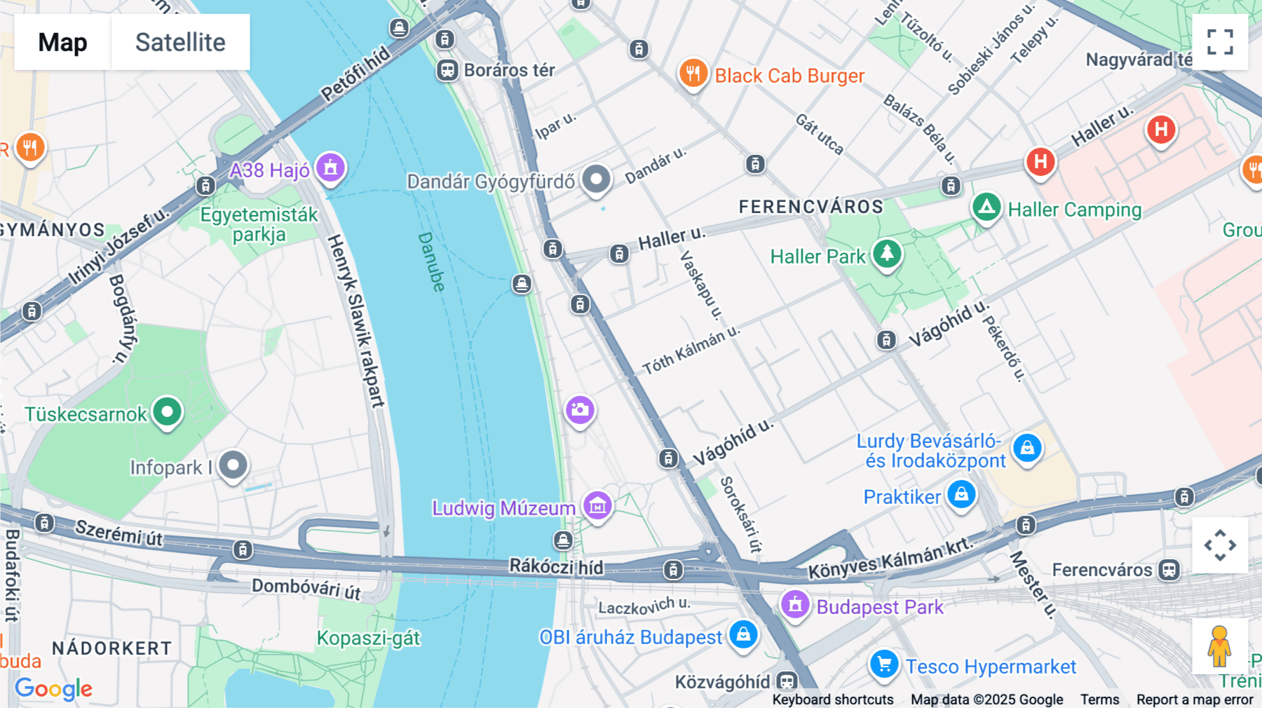 Click for interative map of Soroksári út 44, Budapest