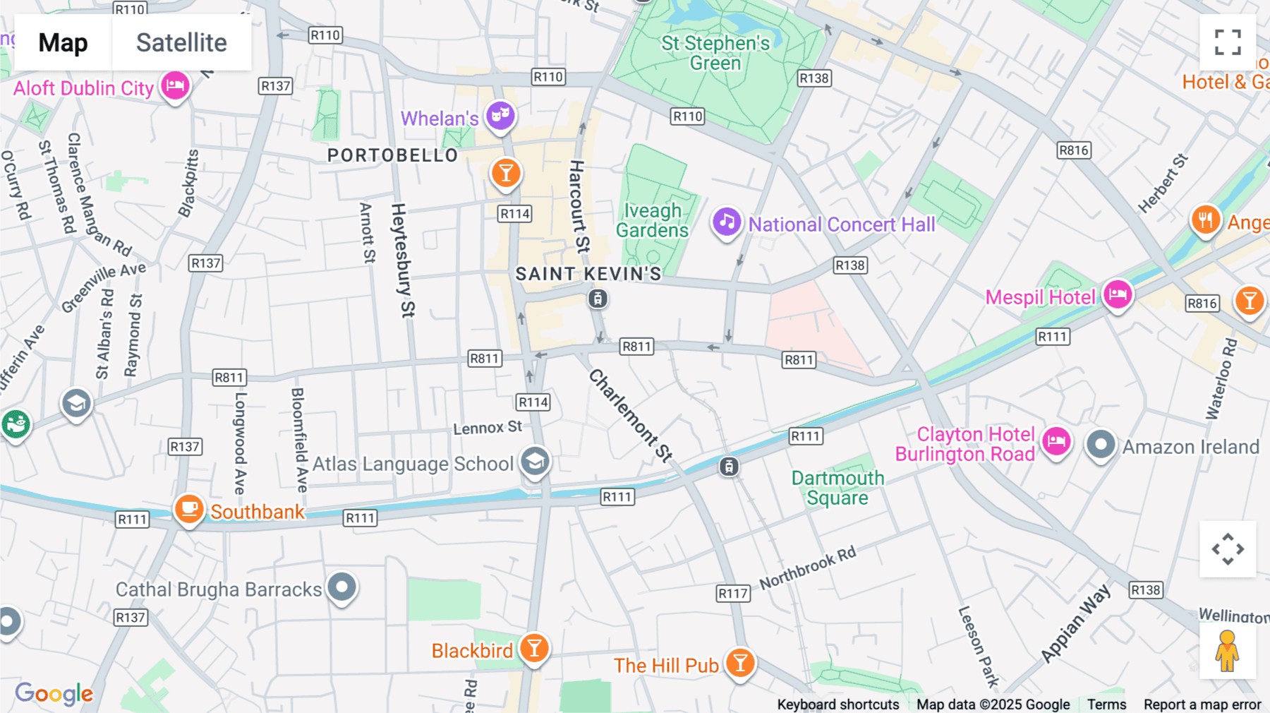 Click for interative map of 5 Harcourt Road, Dublin 2, Dublin