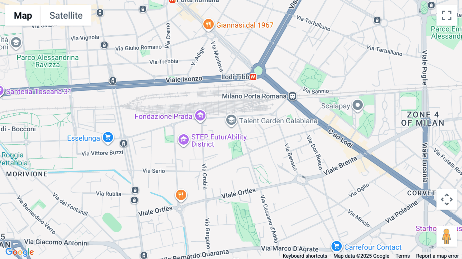 Click for interative map of Via Arcivescovo Calabiana, 6, Milano, MI, Italia., Milan