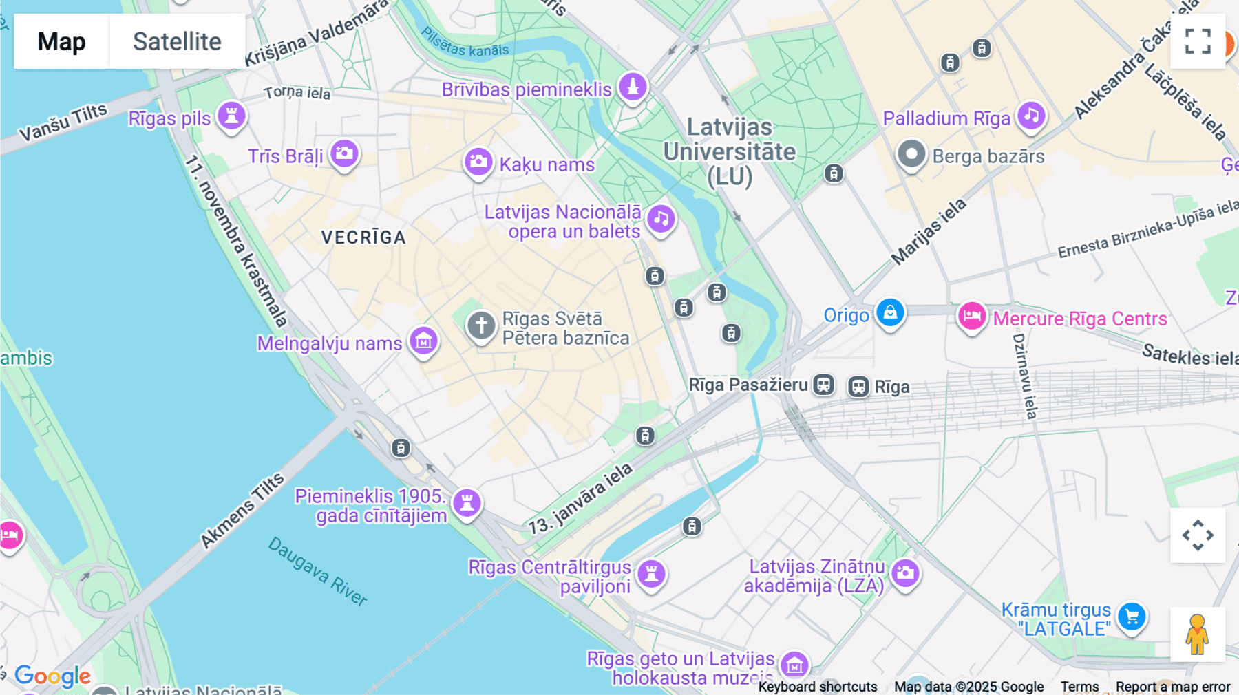 Click for interative map of Audeju 15, Riga LV-1050, Latvia, Riga