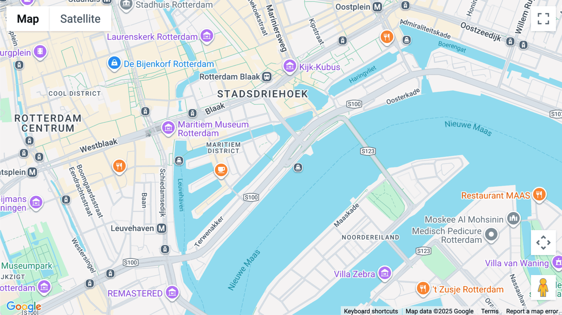 Click for interative map of Boompjes 40, Rotterdam