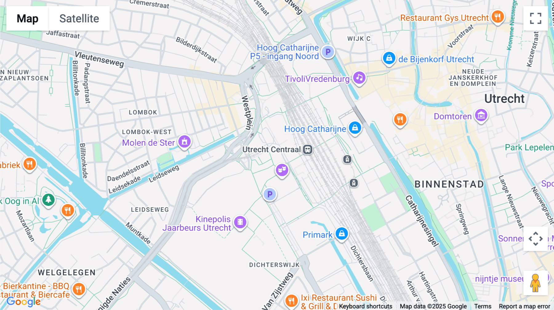 Click for interative map of Stadsplateau 7, Utrecht