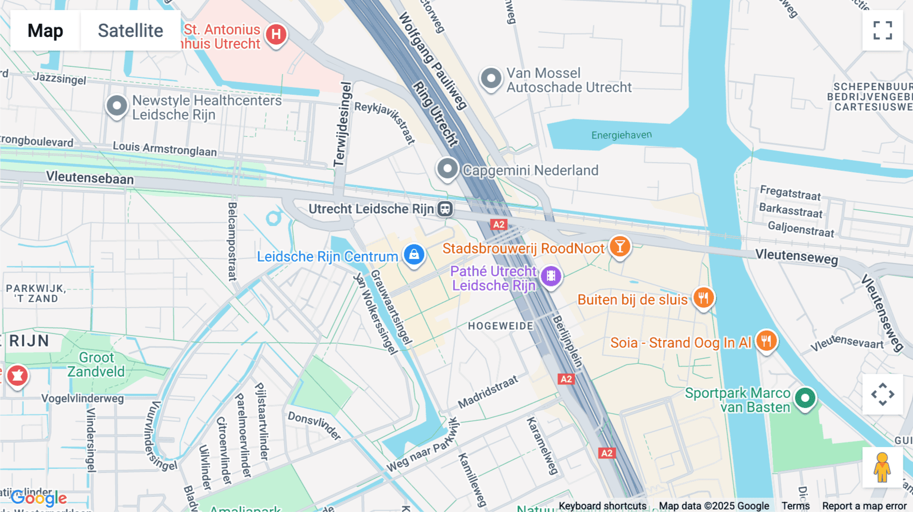 Click for interative map of Parijsboulevard 209, Utrecht