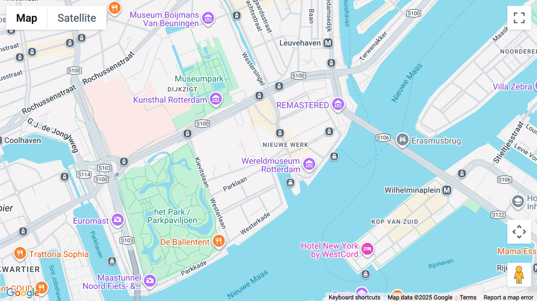 Click for interative map of Westplein 12, Rotterdam