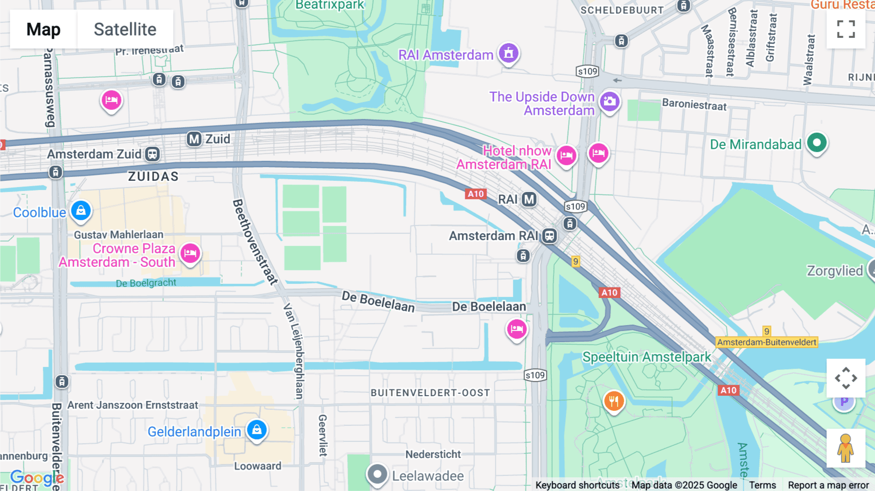 Click for interative map of Barbara Strozzilaan 201, Amsterdam