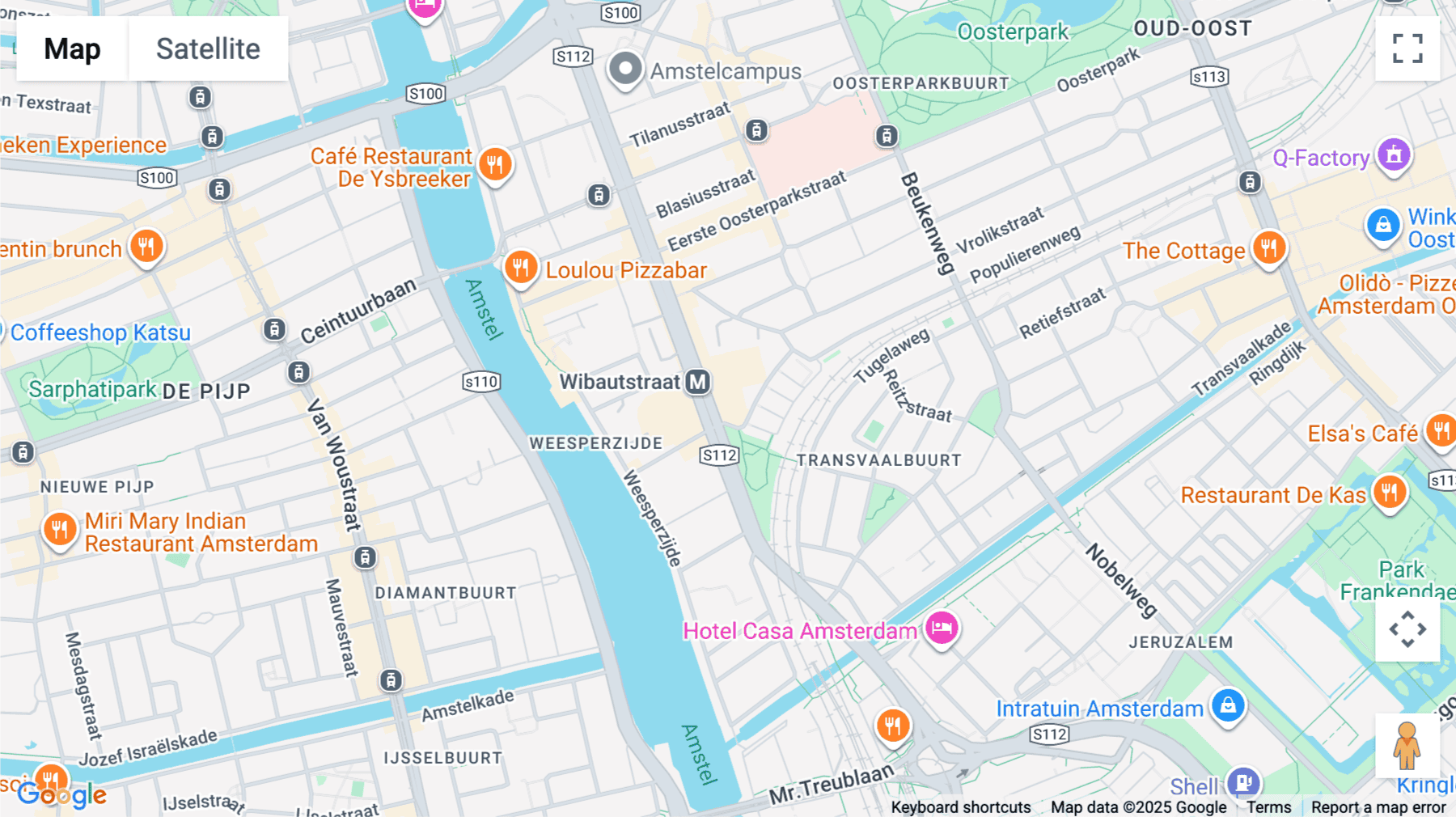 Click for interative map of Wibautstraat 131D, Amsterdam