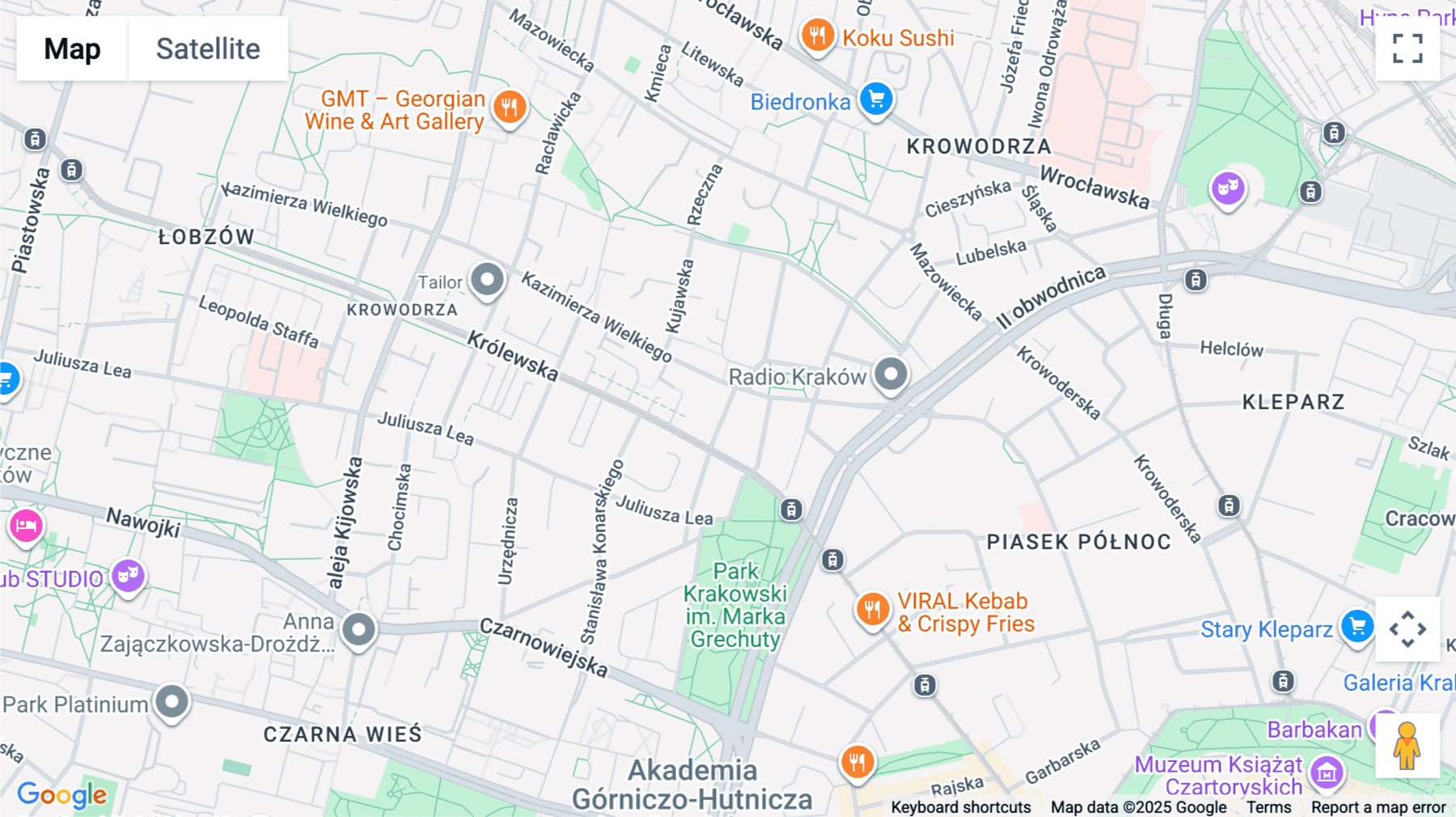 Click for interative map of 8, Jozefritow, Krakow, Krakow