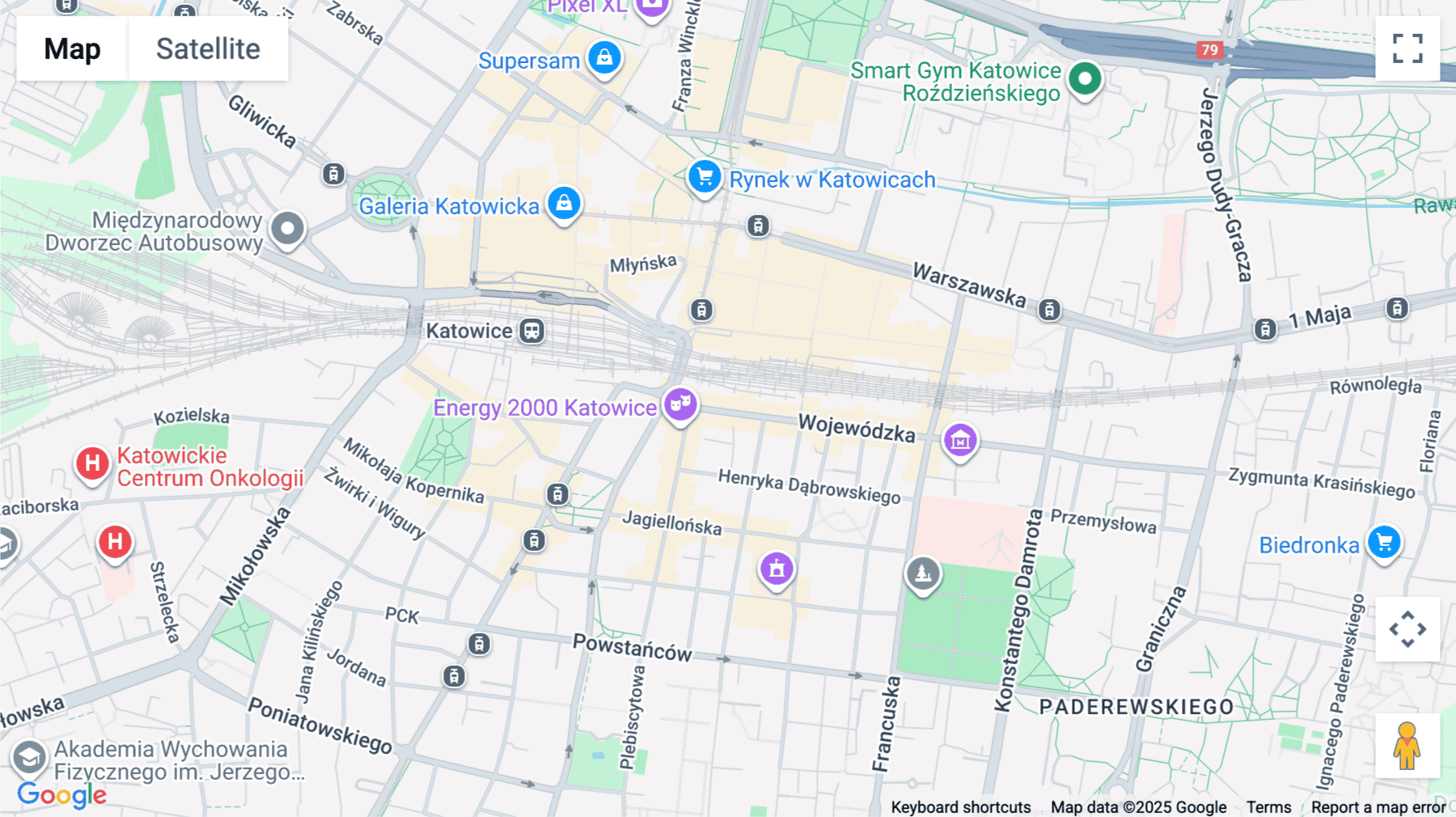 Click for interative map of Wojewodzka 10 Offices, Wojewodzka 10 street, 3rd and 4th floor, Katowice