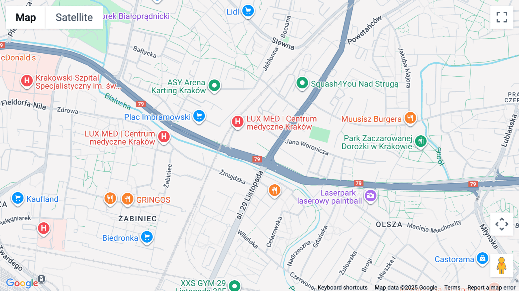 Click for interative map of O3 Business Campus, Opolska 110, Level 4 and 5, Krakow