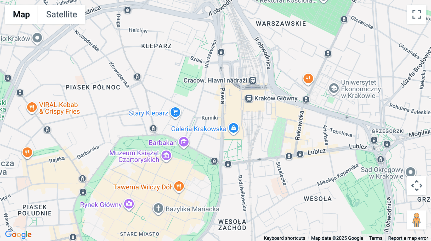 Click for interative map of Kurniki 9, Krakow