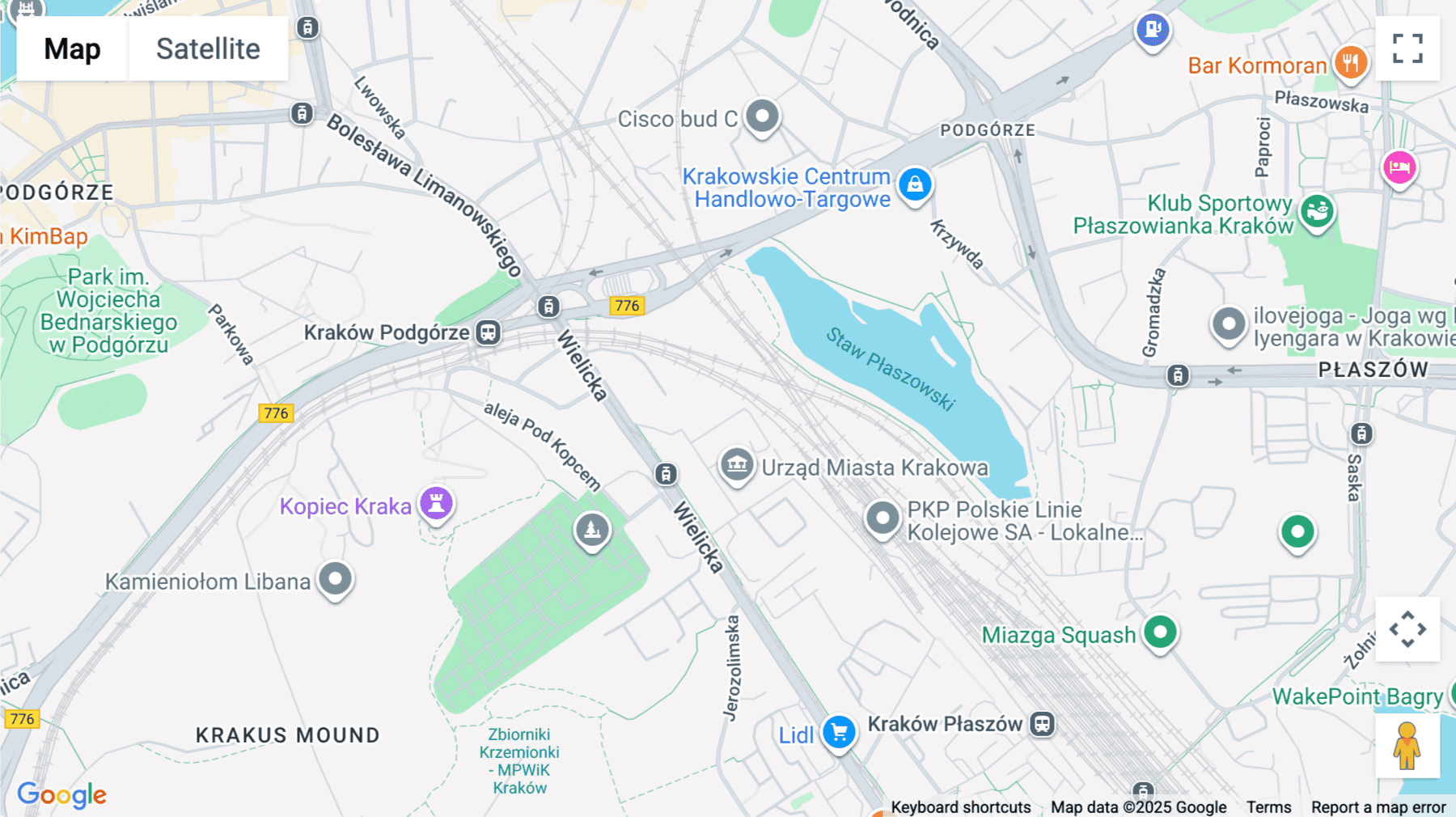 Click for interative map of Regus Equal Park 28, Wielicka street, 3 floor, Krakow