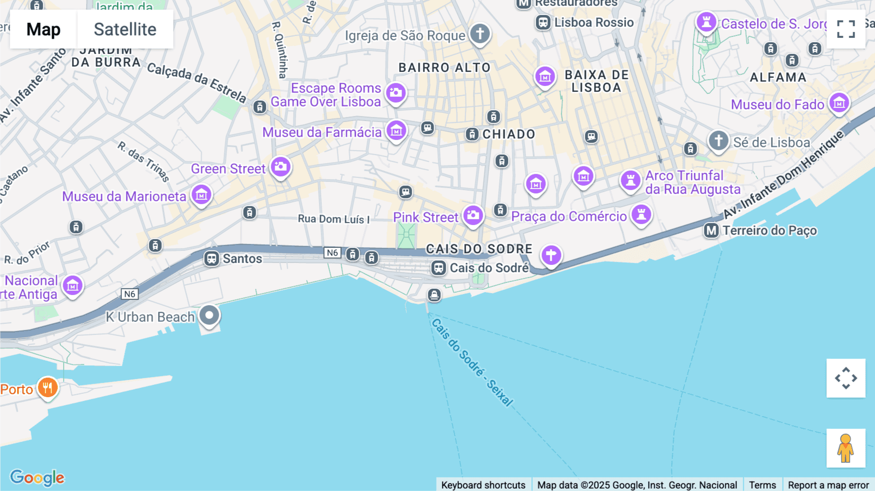 Click for interative map of 1st Floor, Time Out Market Lisboa, Mercado da Ribeira, Avenida 24 de Julho, Lisbon