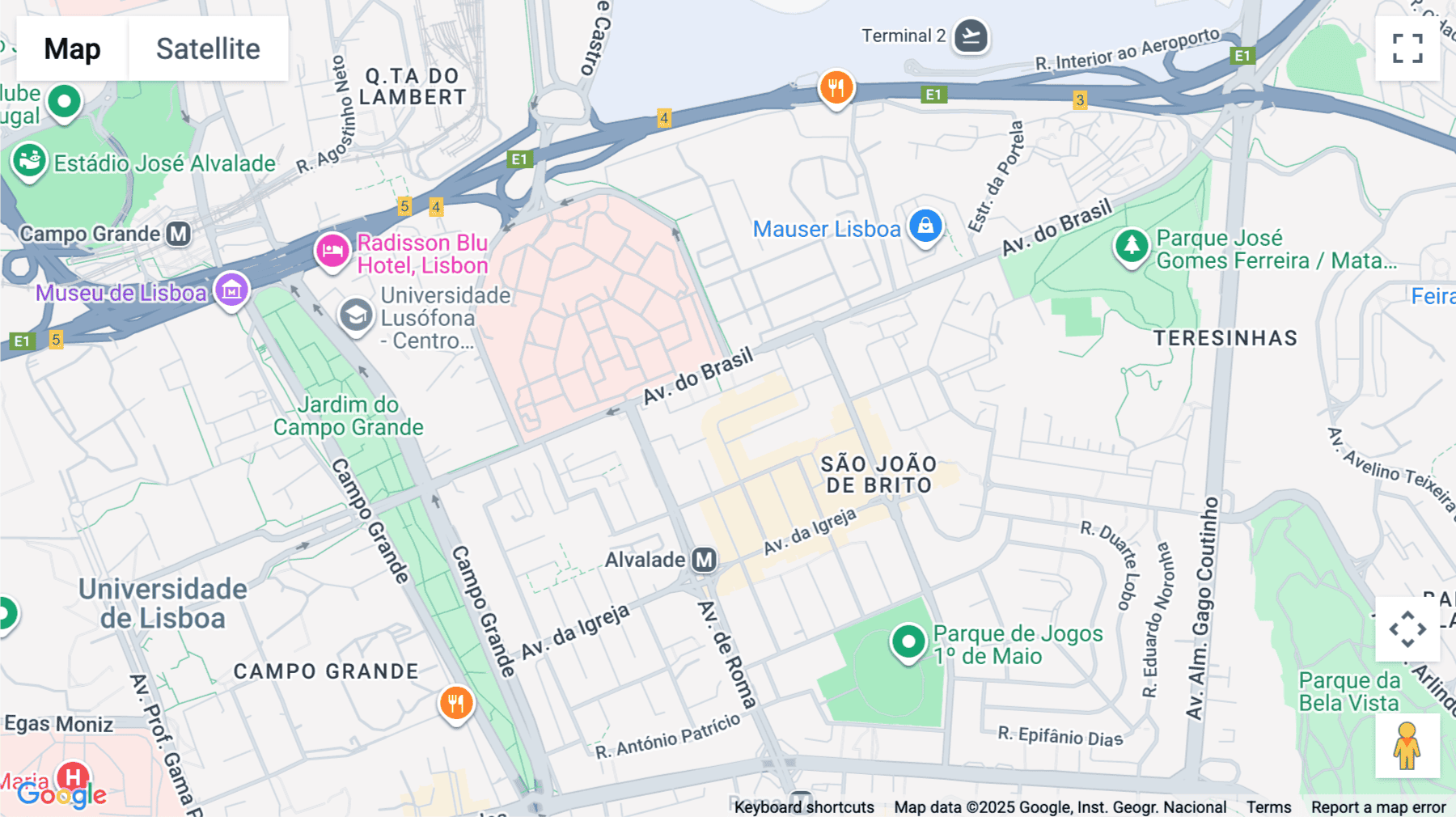 Click for interative map of Rua João Saraiva 34, 3, Lisboa, Lisbon