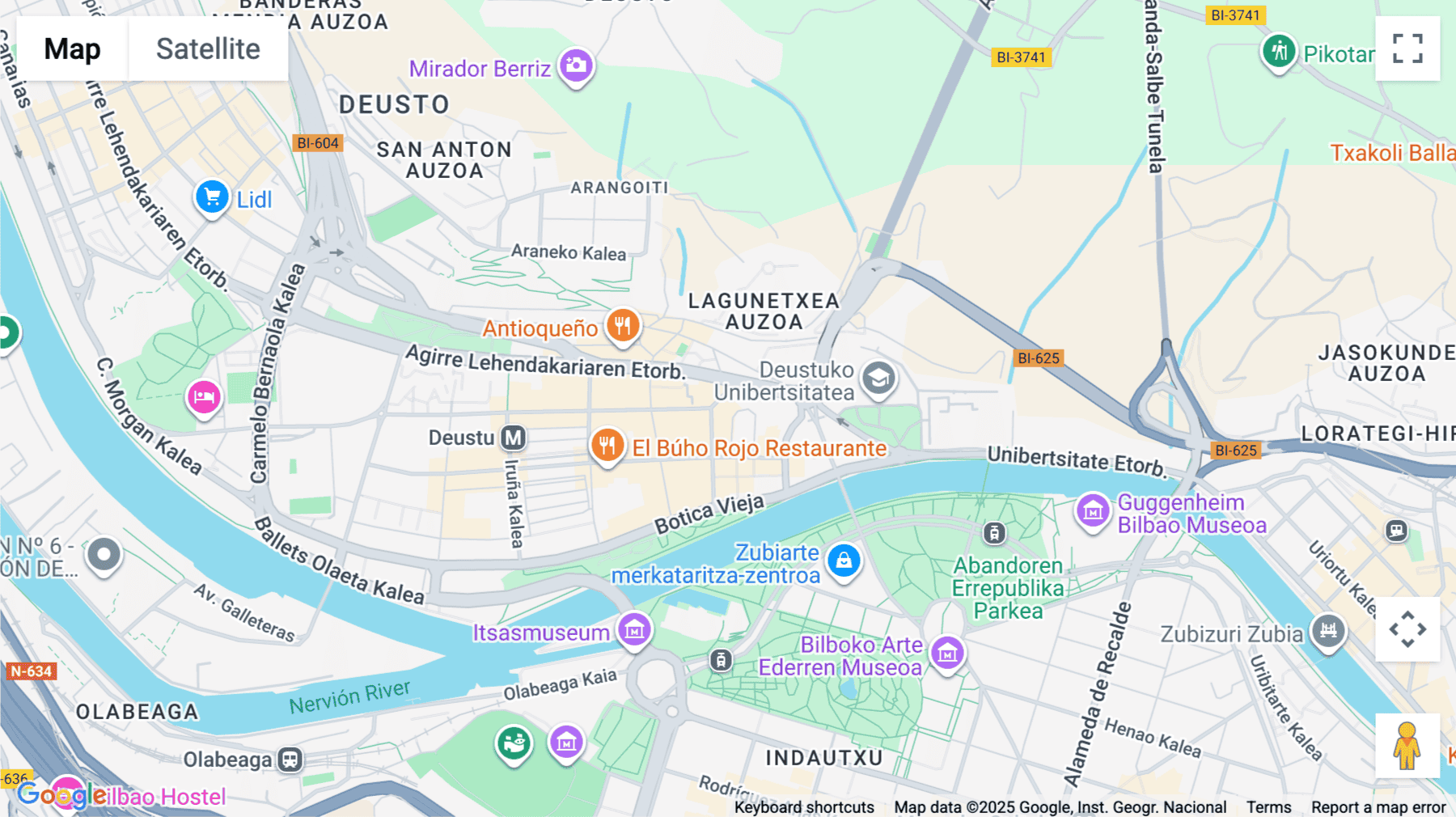 Click for interative map of Avenida Madariaga 1, floor3, Bilbao