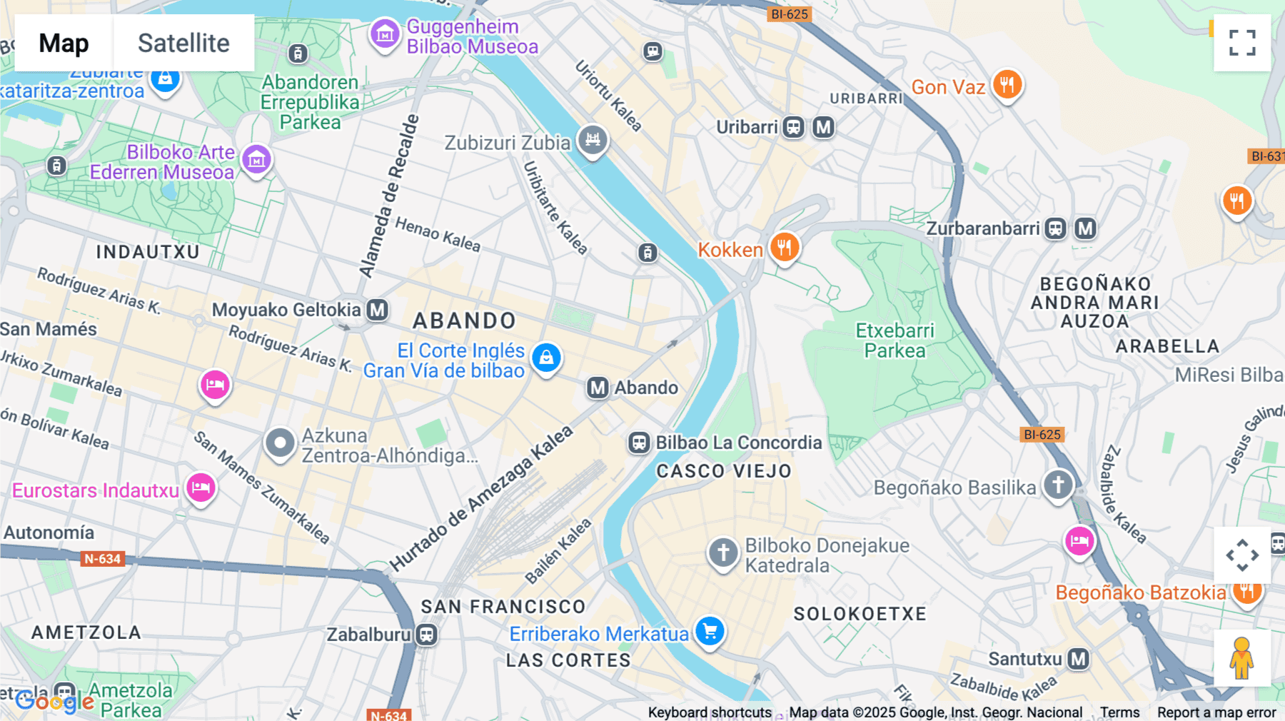 Click for interative map of C/ Buenos Aires 12, Bilbao