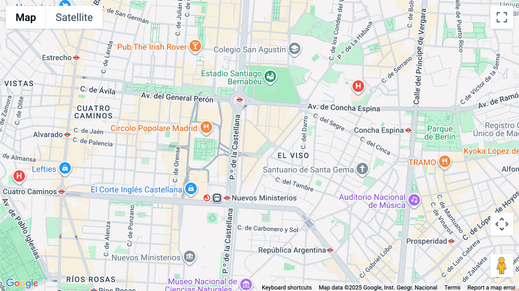 Click for interative map of Utopicus Paseo de la Habana, Paseo de la Habana, 9, Madrid