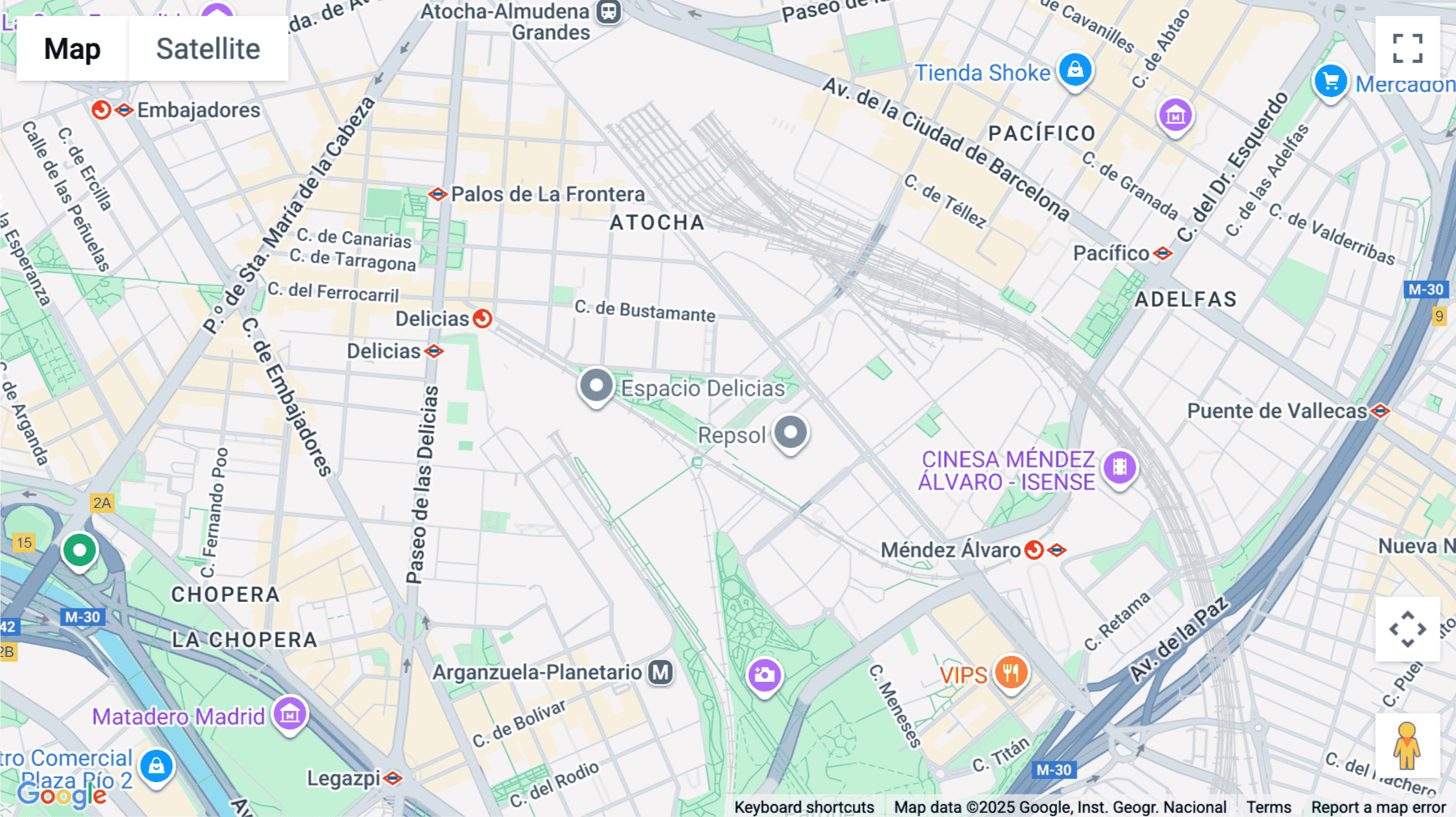 Click for interative map of Calle Juan de Mariana 15, Madrid