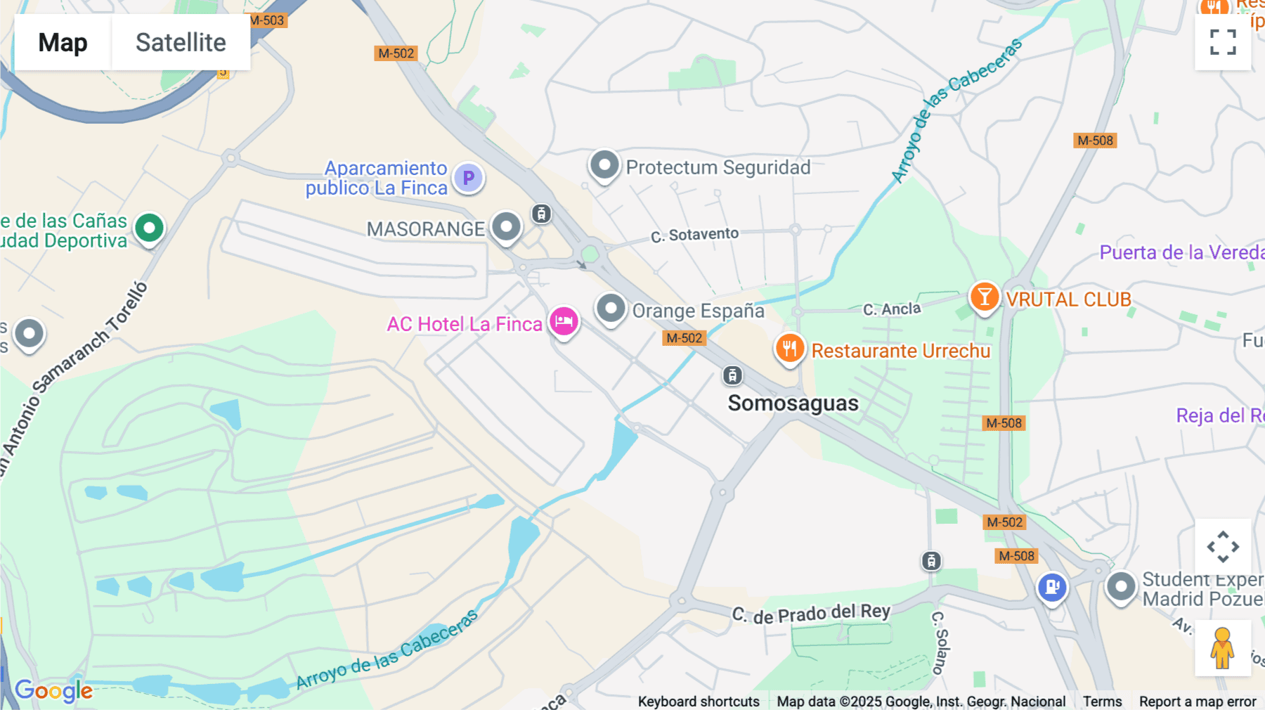 Click for interative map of Business Park La Finca, Paseo Club Deportivo 1, Buildings 6B, 15A & 17, Madrid