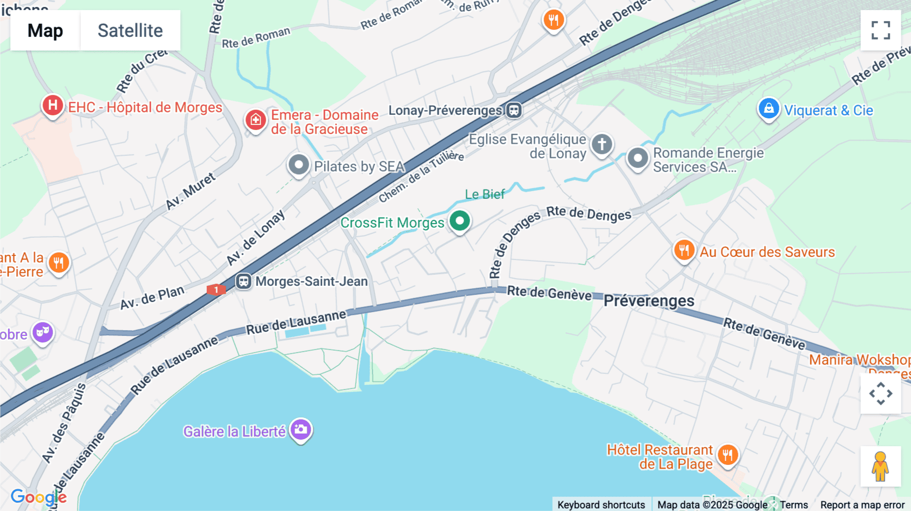 Click for interative map of Chemin du Vuasset 2, Préverenges