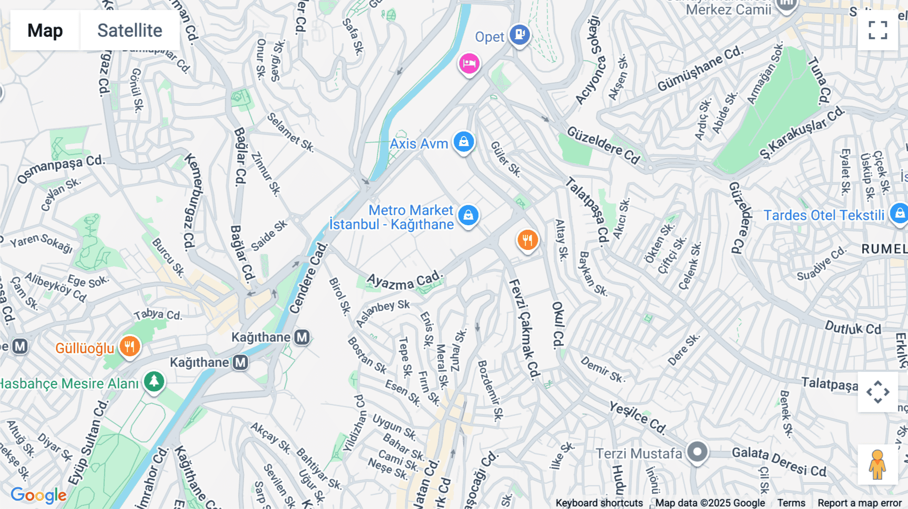 Click for interative map of Merkez Mahallesi, Ayazma Yolu Cad, Papirus Plaza No: 37 D: 6, Istanbul