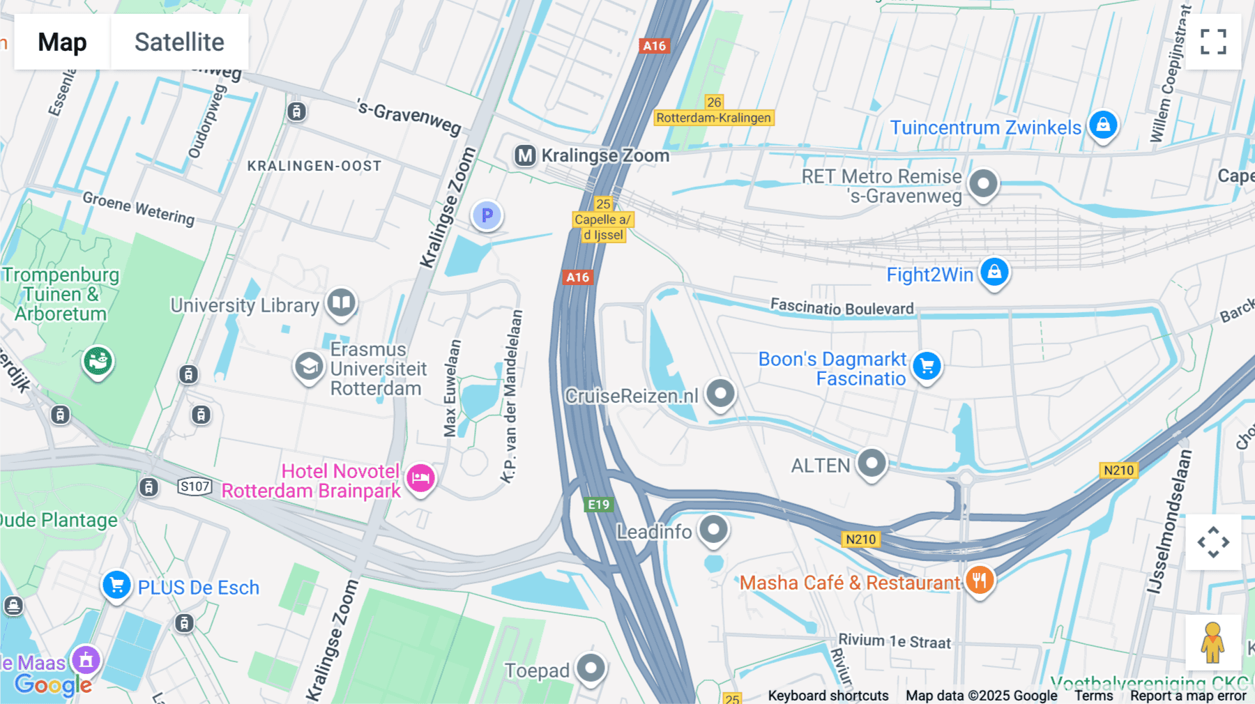 Click for interative map of Fascinatio Boulevard 200, Rotterdam